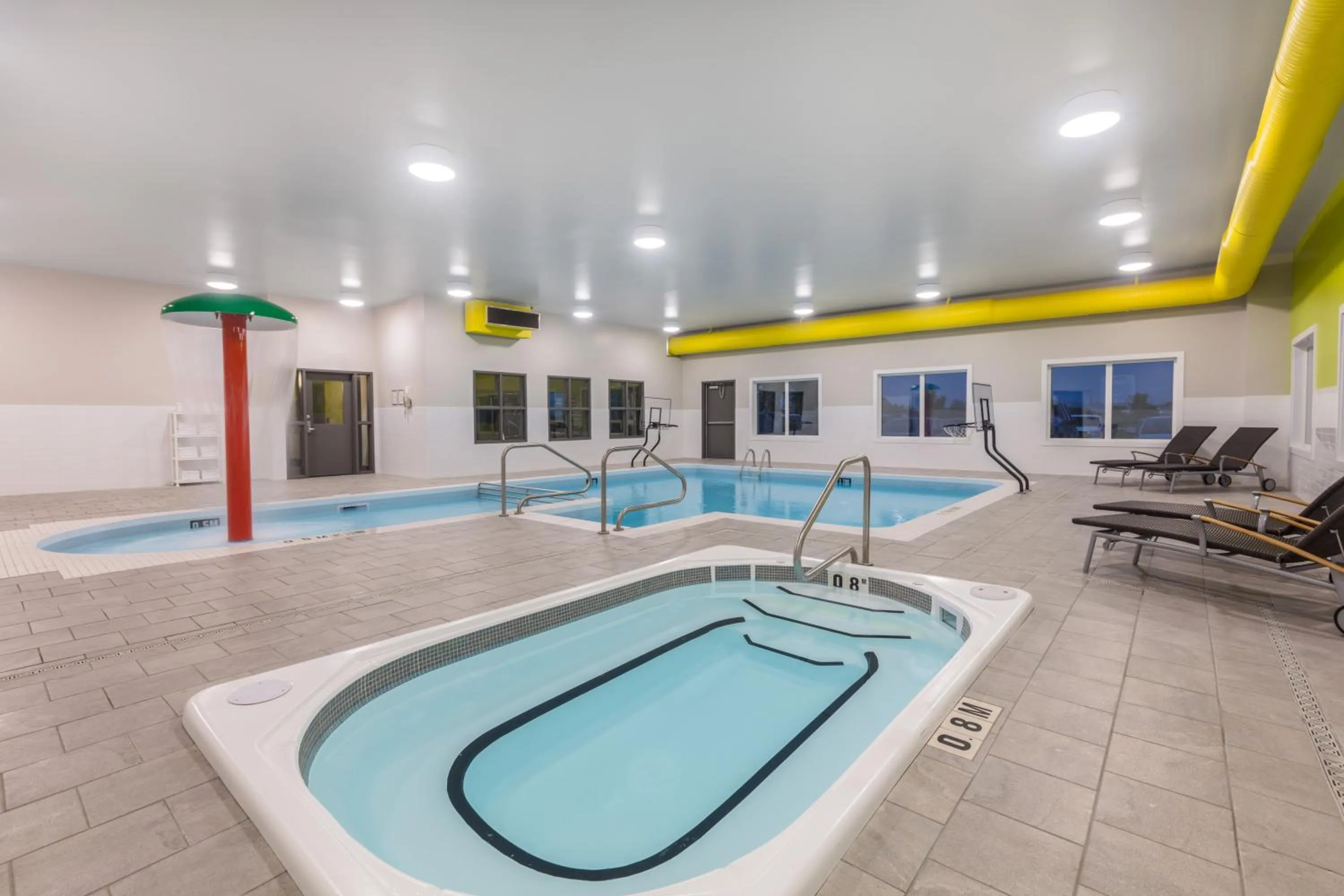 Swimming pool in Super 8 by Wyndham Winnipeg East MB