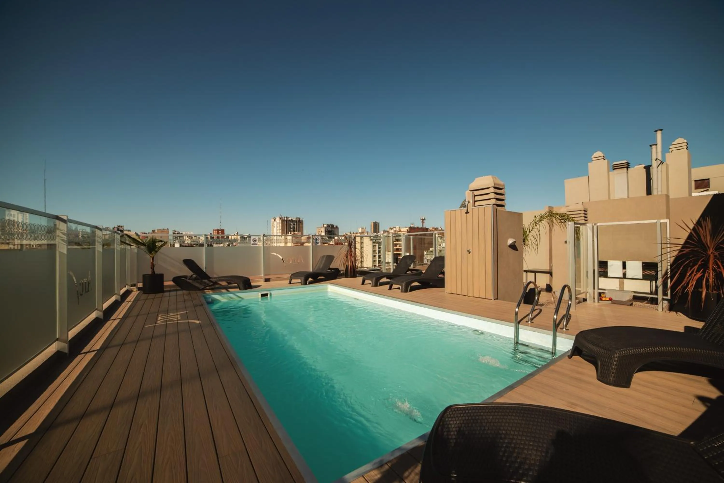Swimming pool in ARC Abasto Studios