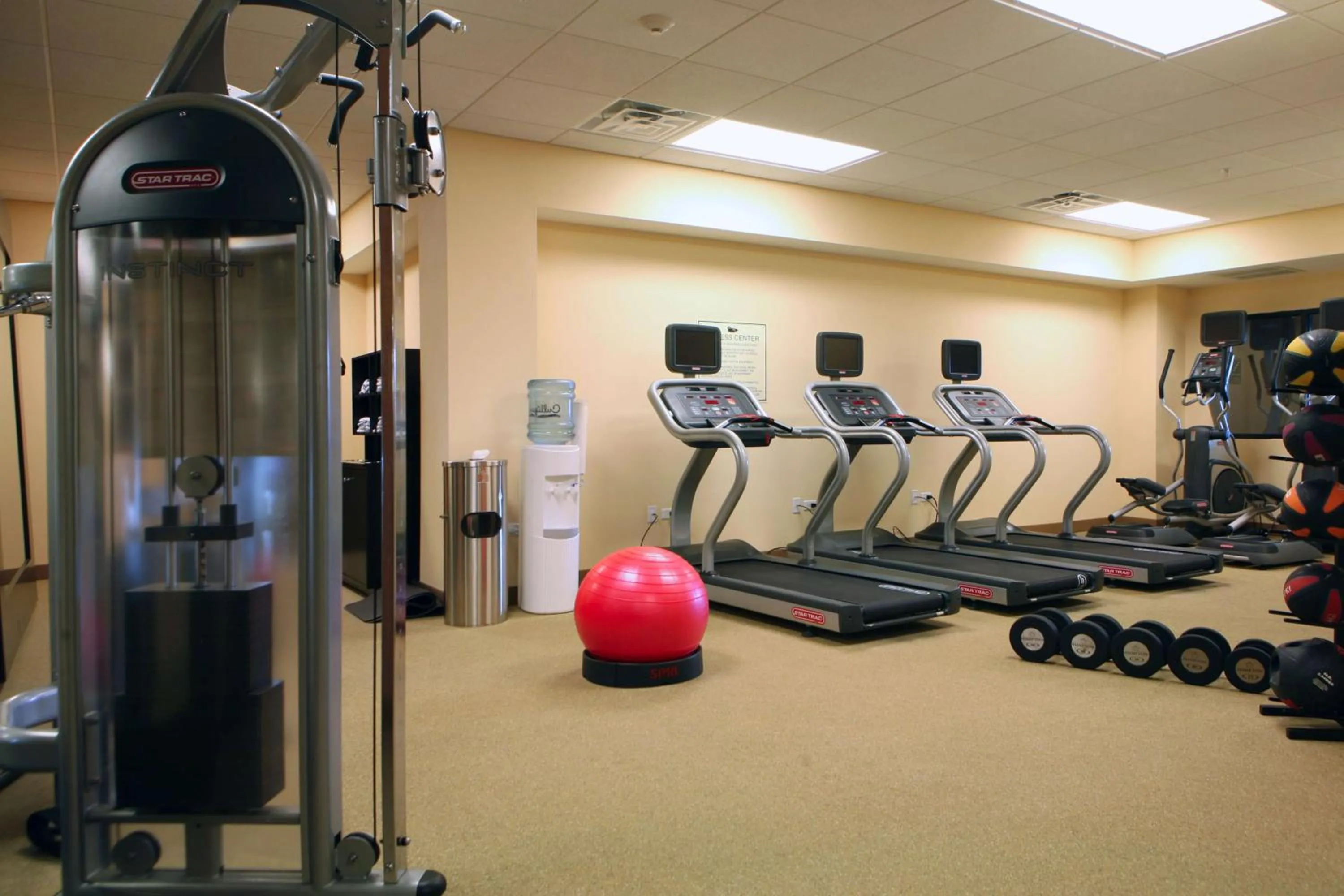 Fitness centre/facilities in Homewood Suites by Hilton Coralville - Iowa River Landing