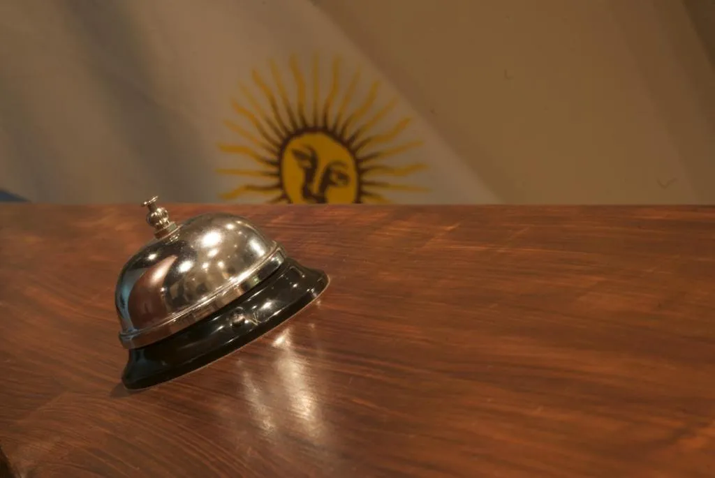 Lobby or reception in Hostería Posada del Sol