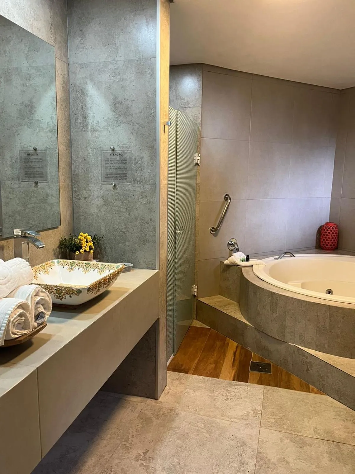 Bathroom in Hotel Pousada Shangri-la