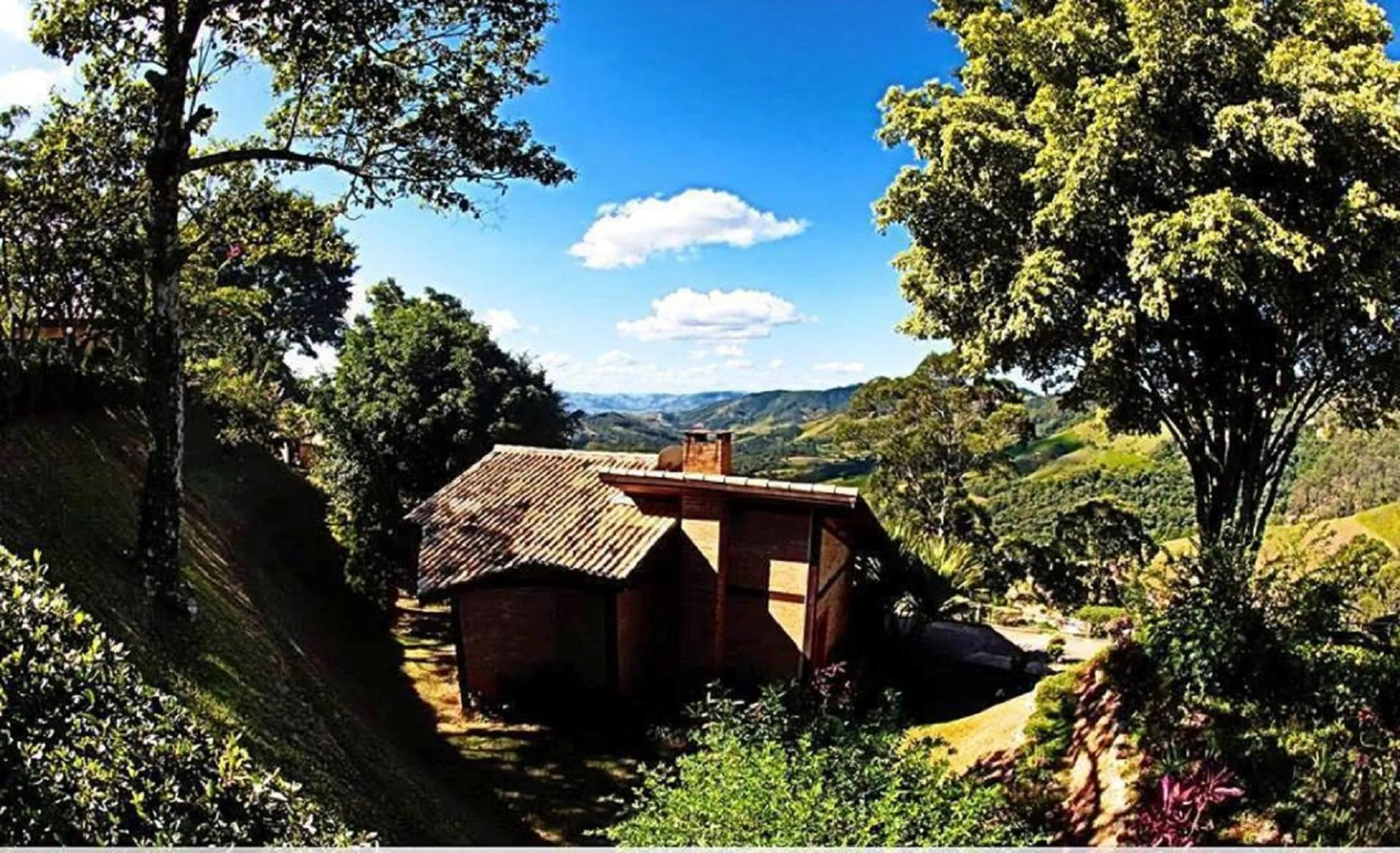 Garden view in Hotel Pousada Shangri-la