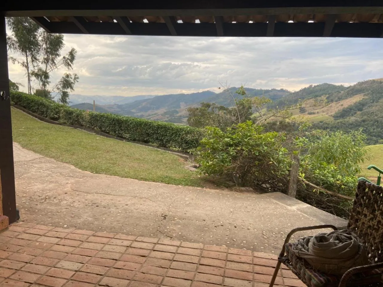Balcony/Terrace in Hotel Pousada Shangri-la
