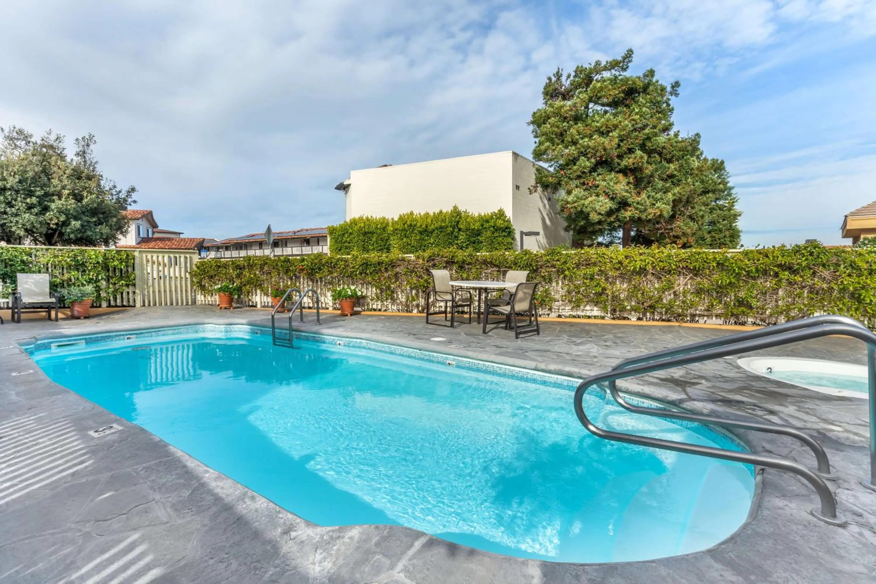 Pool view in Best Western Plus Monterey Inn