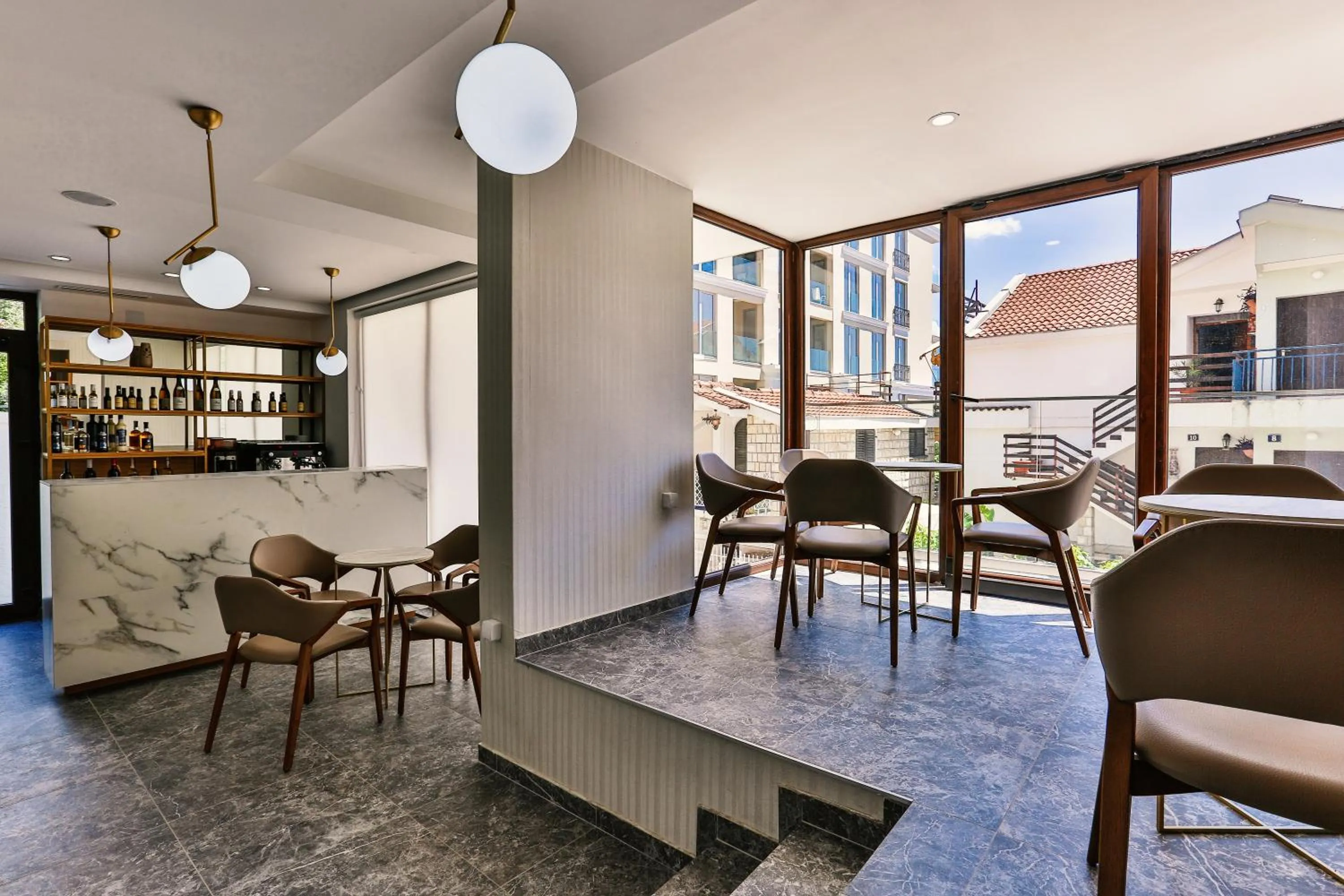 Lounge or bar in Hotel Lusso Mare by Aycon