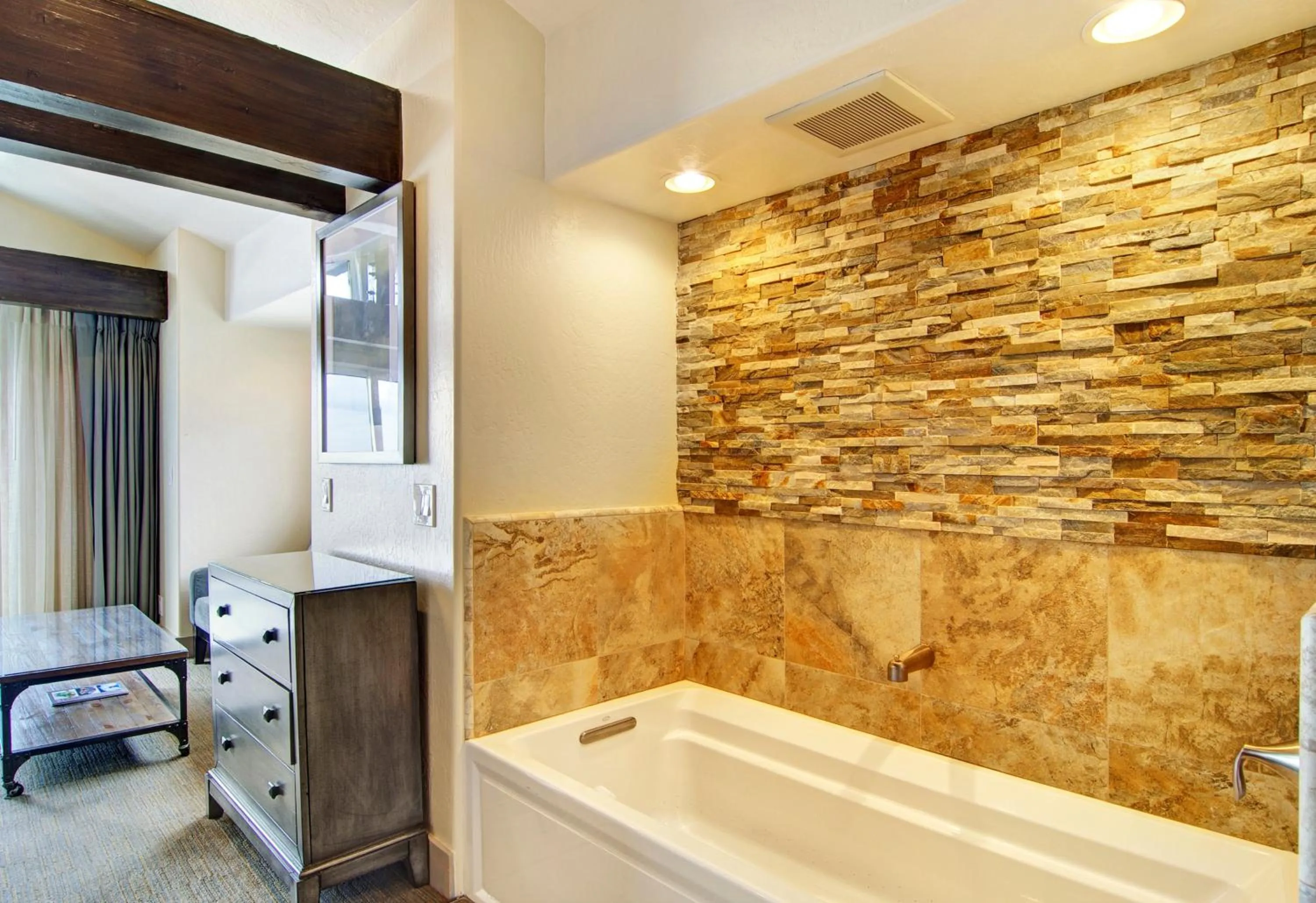 Bathroom in Cypress Inn on Miramar Beach