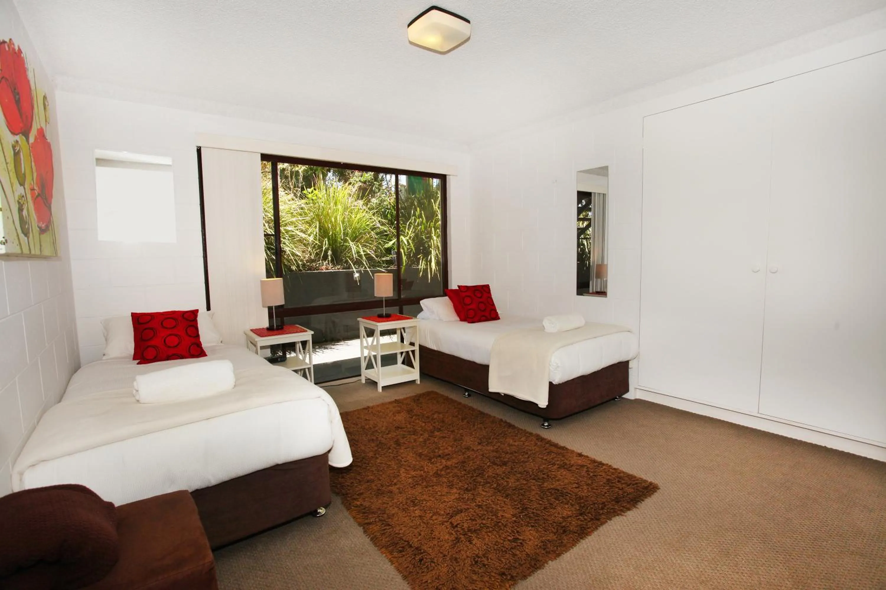 Bedroom, Bed in Mapleton Falls Accommodation