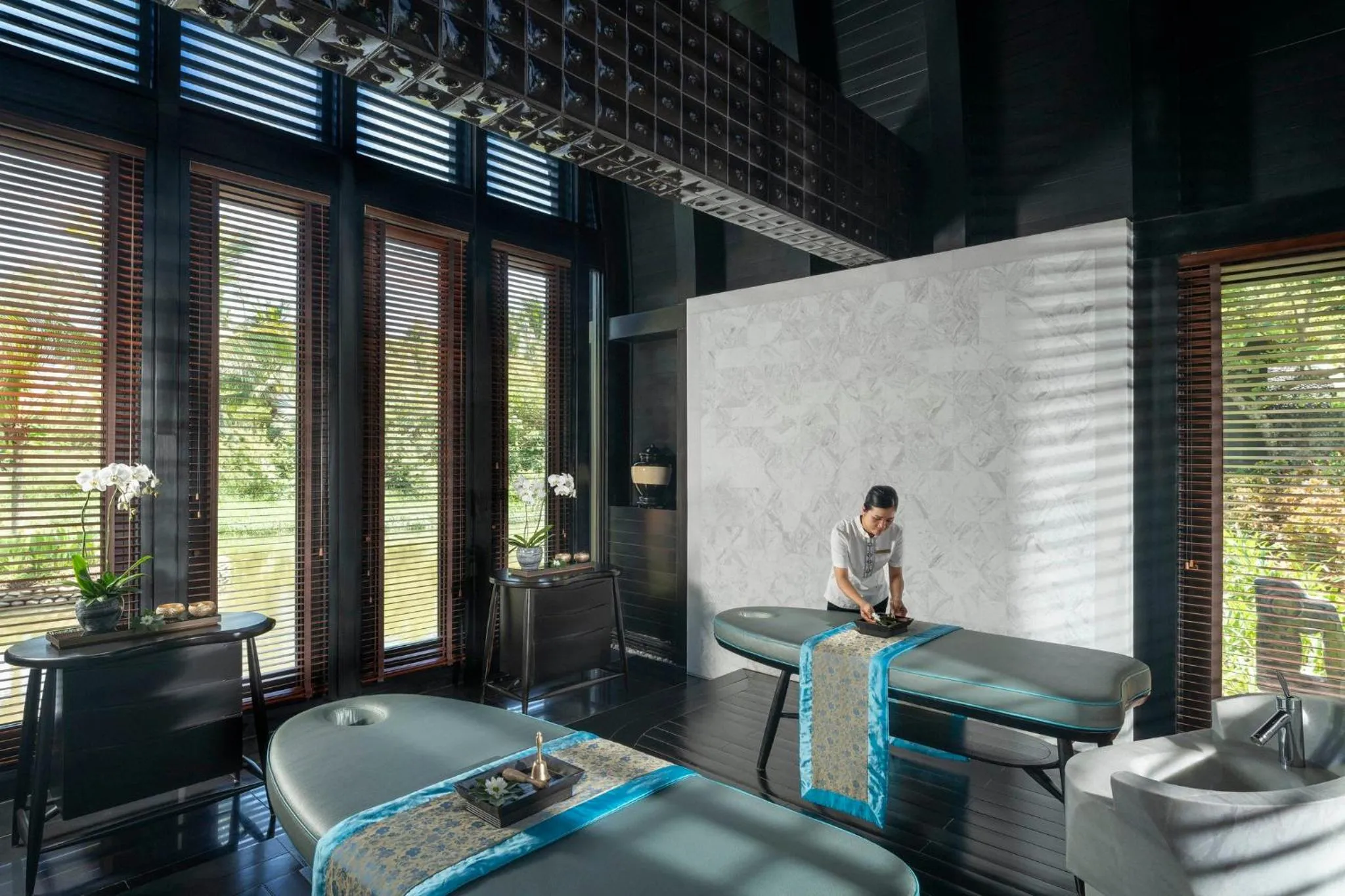 Spa and wellness centre/facilities in InterContinental Danang Sun Peninsula Resort by IHG