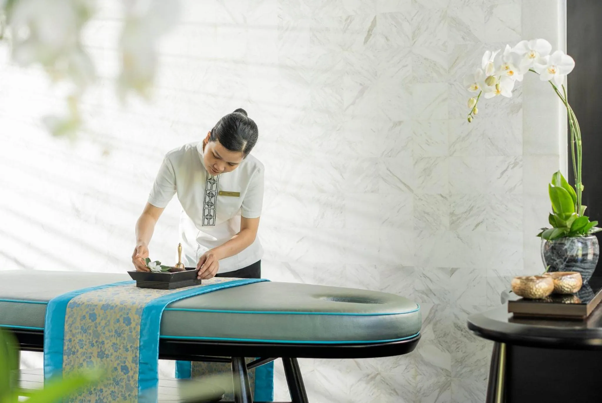 Spa and wellness centre/facilities in InterContinental Danang Sun Peninsula Resort by IHG