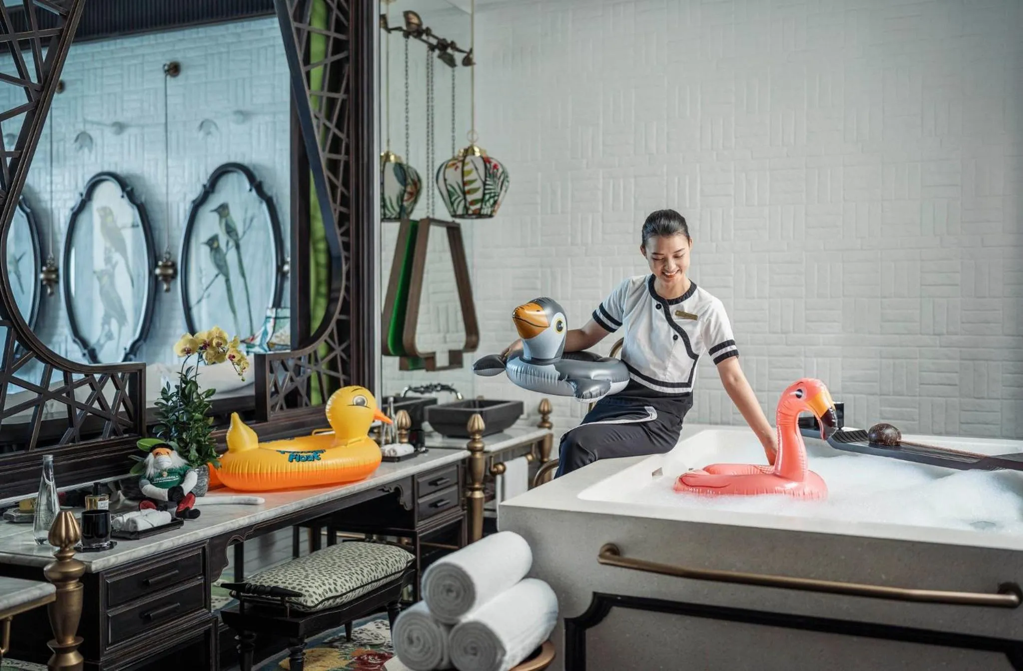 Bathroom in InterContinental Danang Sun Peninsula Resort by IHG