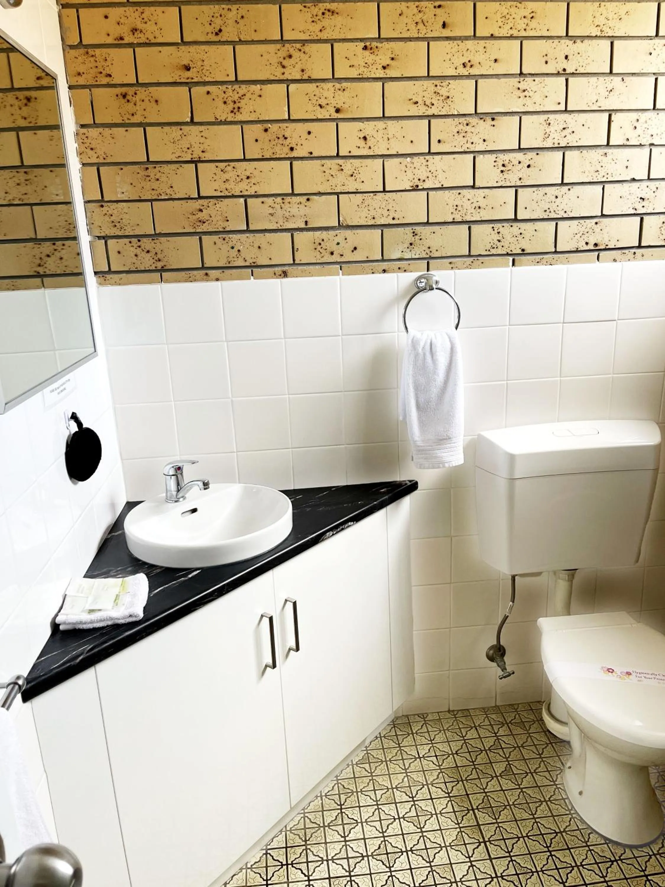 Bathroom in Squatters Homestead Motel