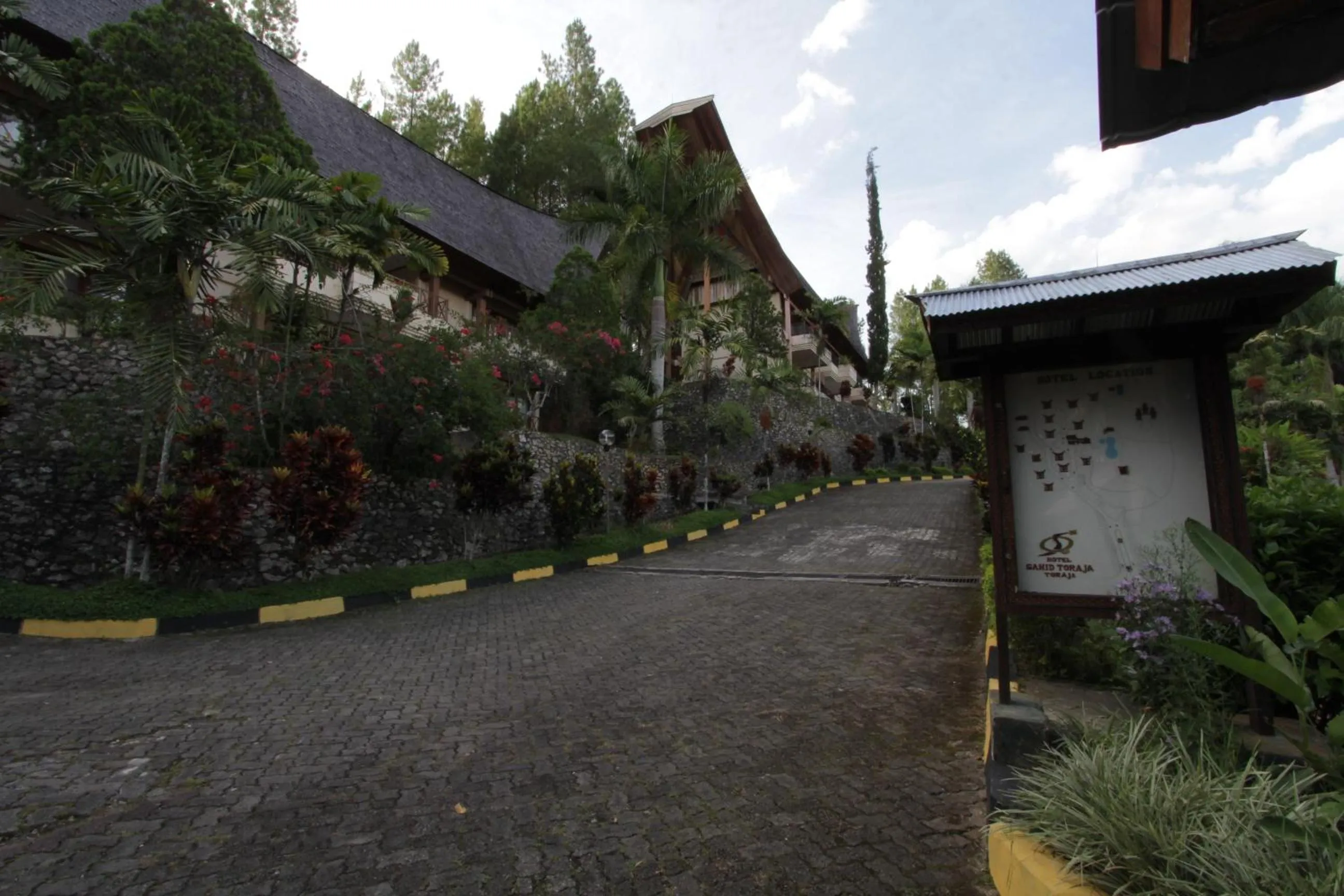 Facade/entrance in Hotel Sahid Toraja