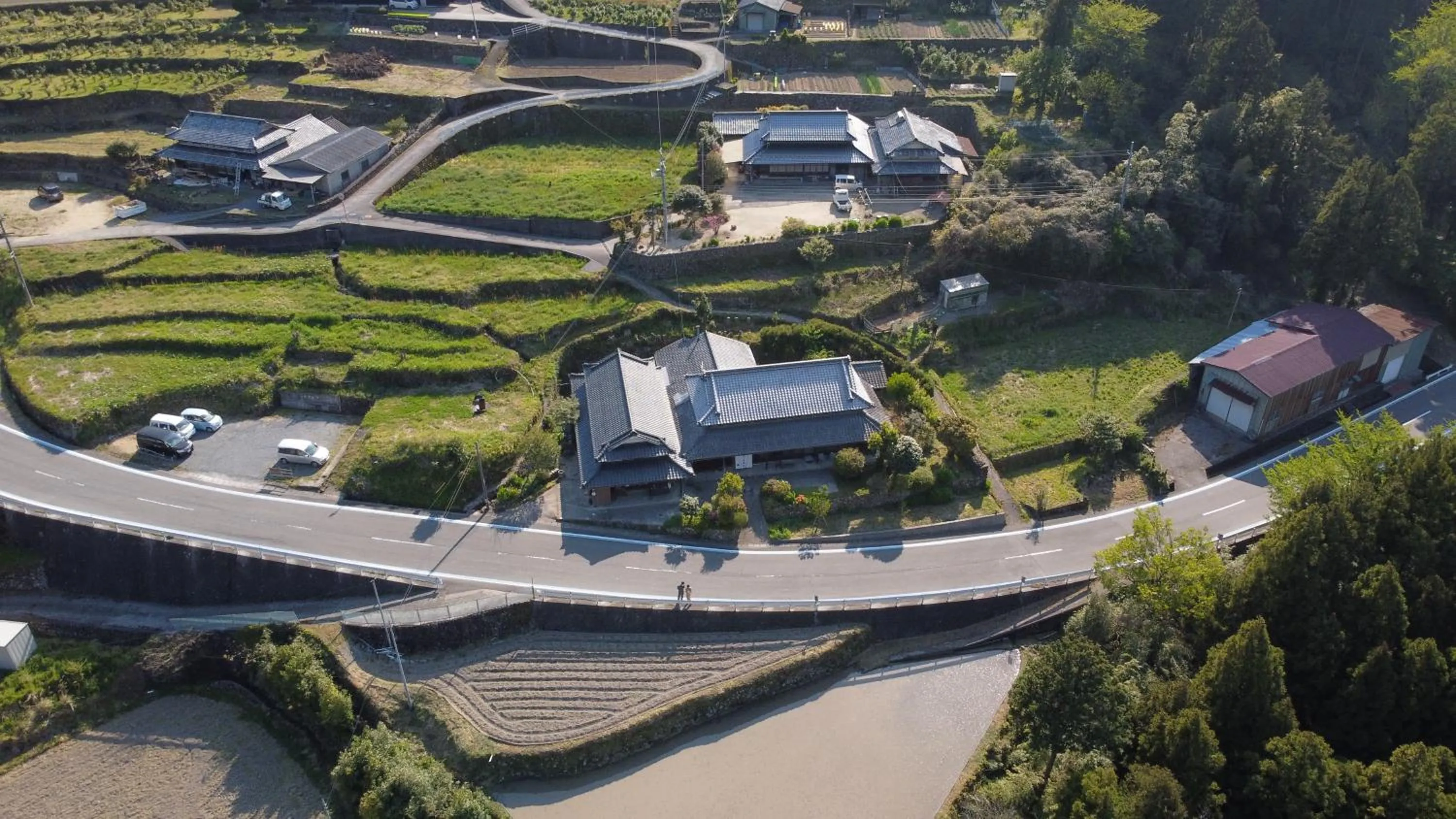 Mountain view in 瀧乃元 近藤家（Kondoke-Inn)