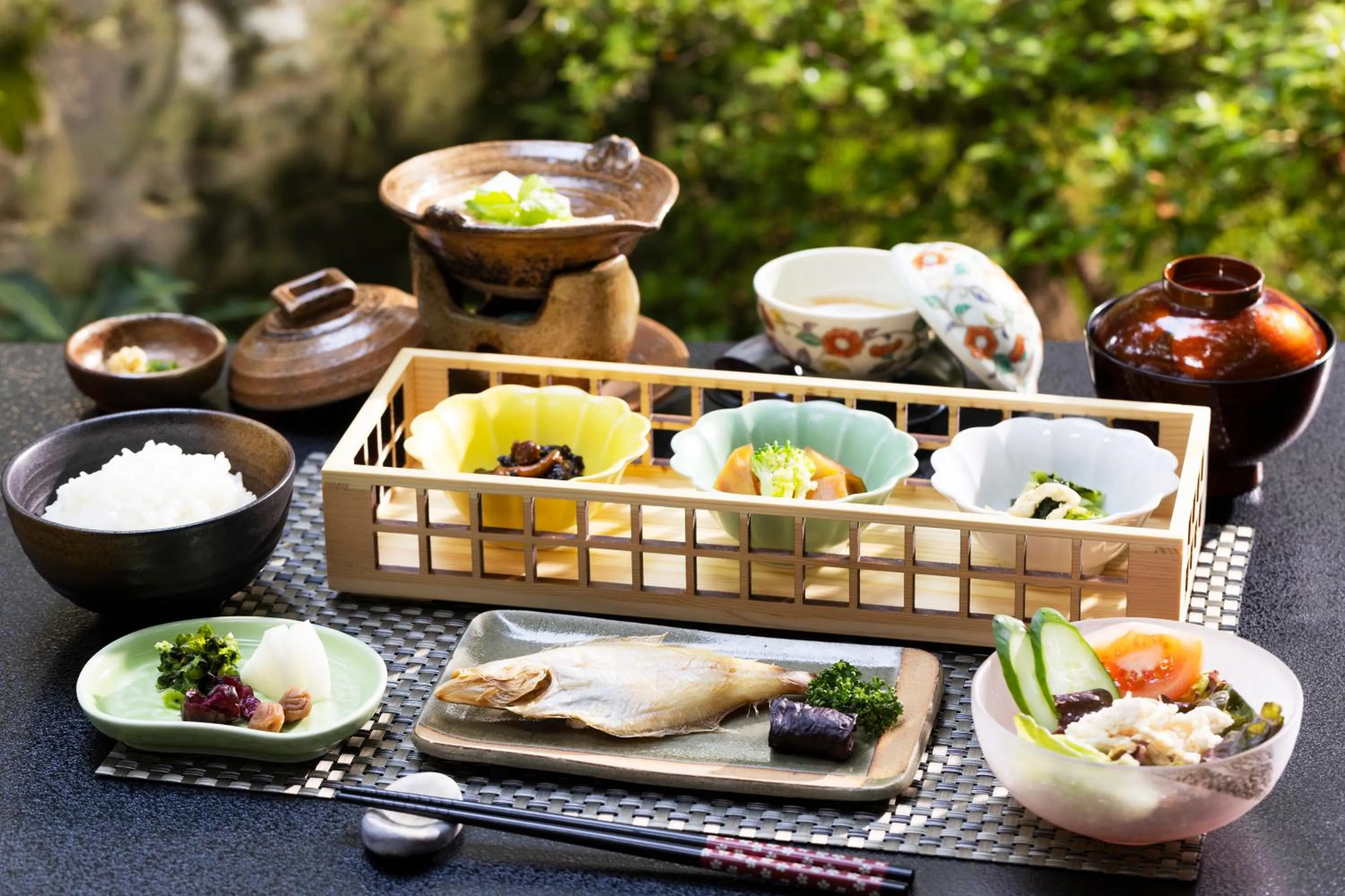 Breakfast in Ryokan Marumo