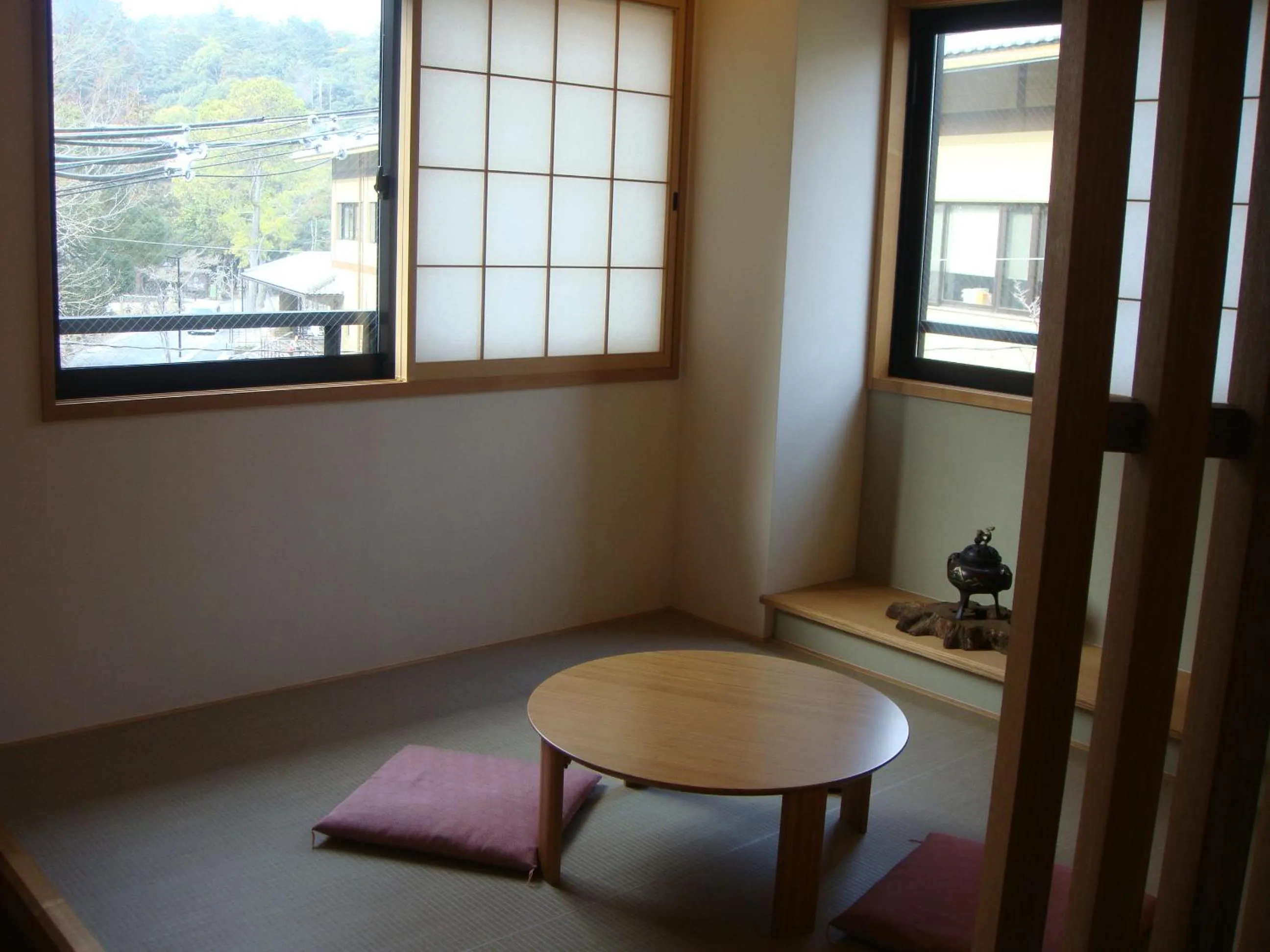 Seating area in Mizuhasou