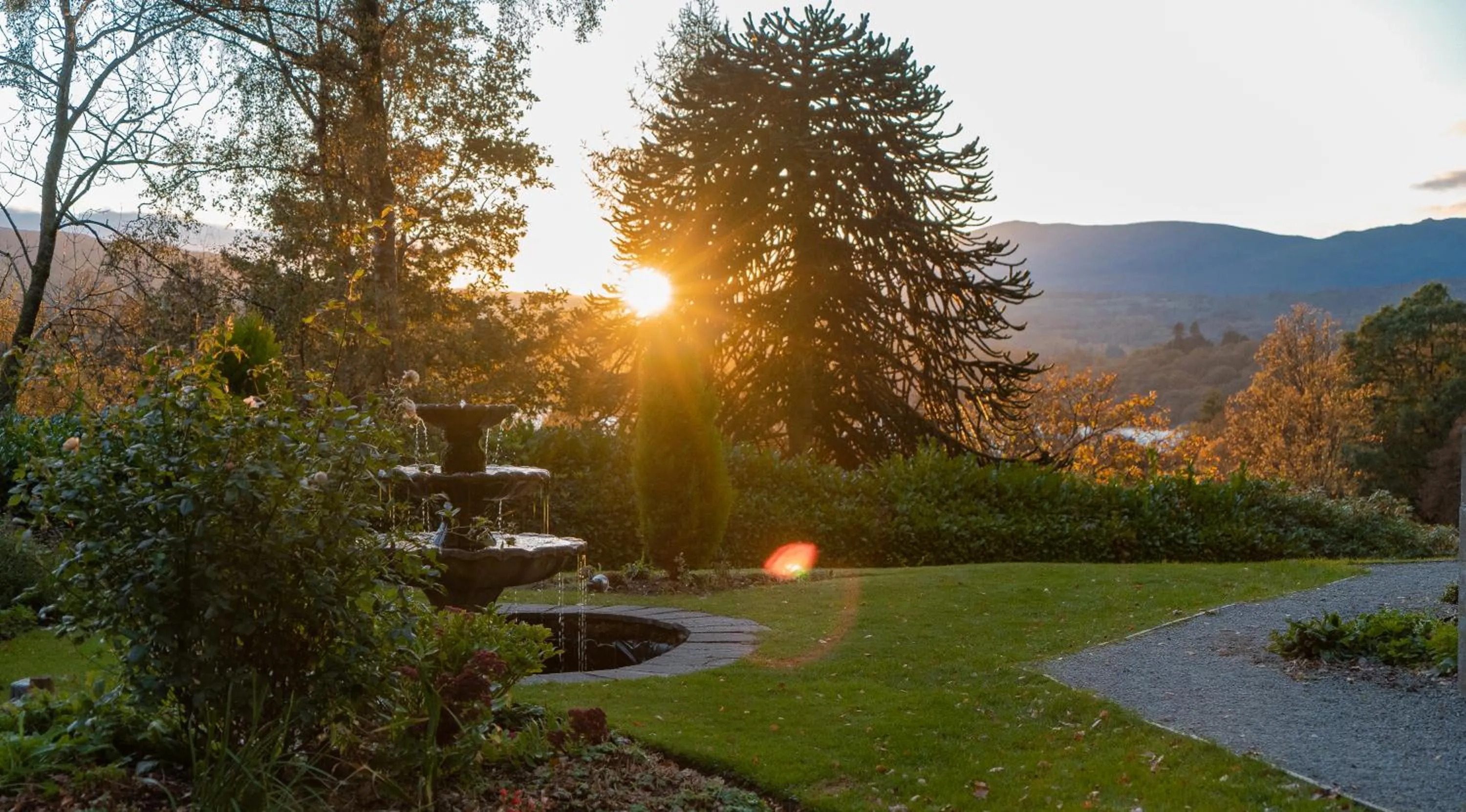 Natural landscape in Merewood Country House Hotel