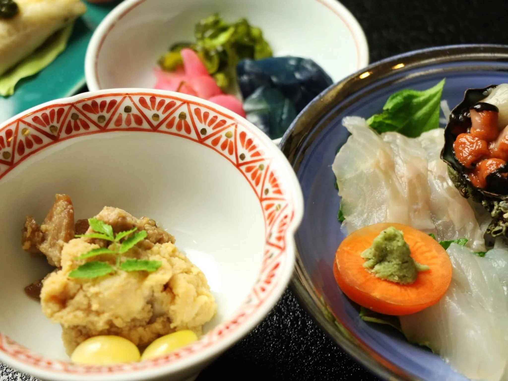 Dinner in Ryokan Kamomeso