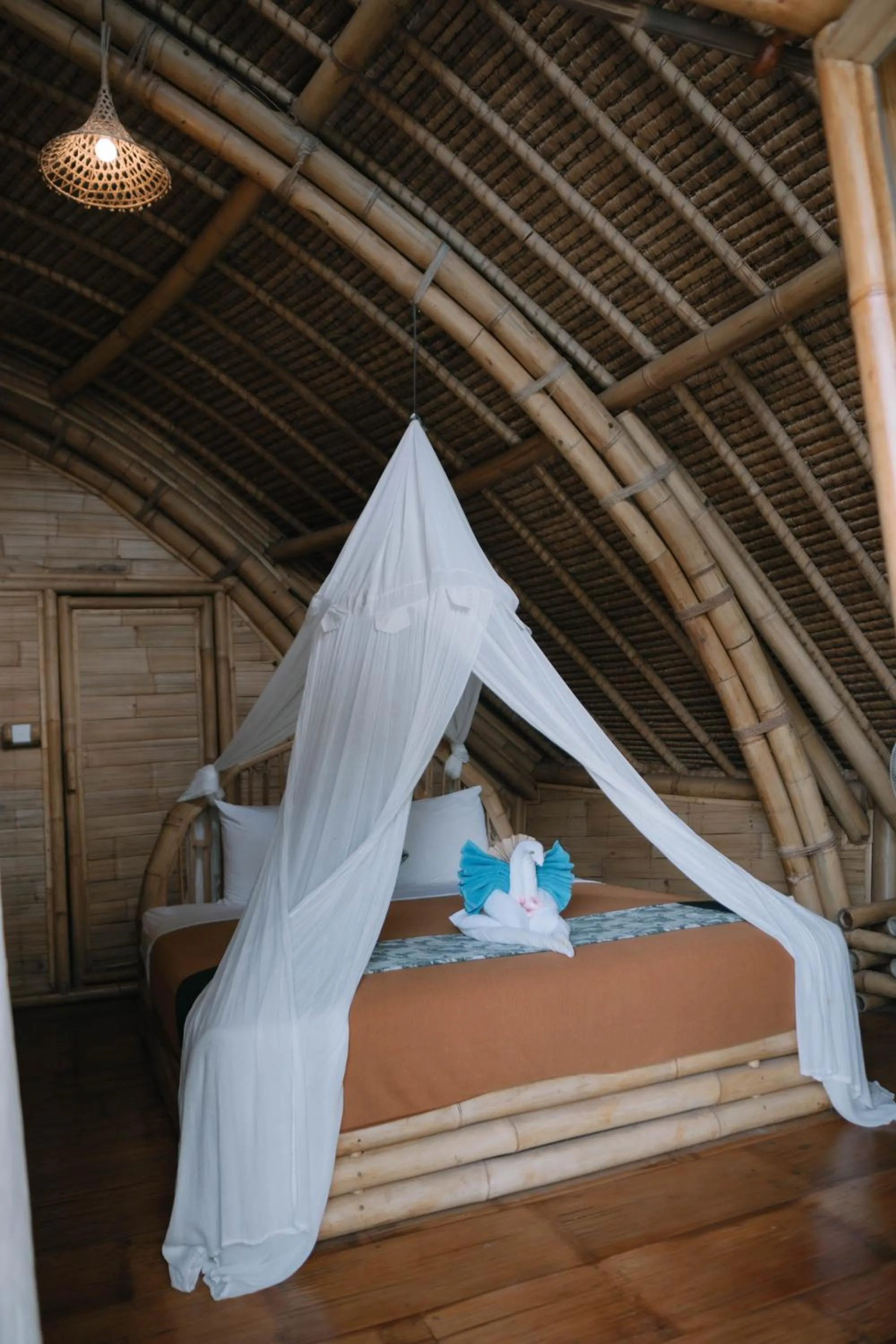 Bed in Sun Sang Eco Retreats