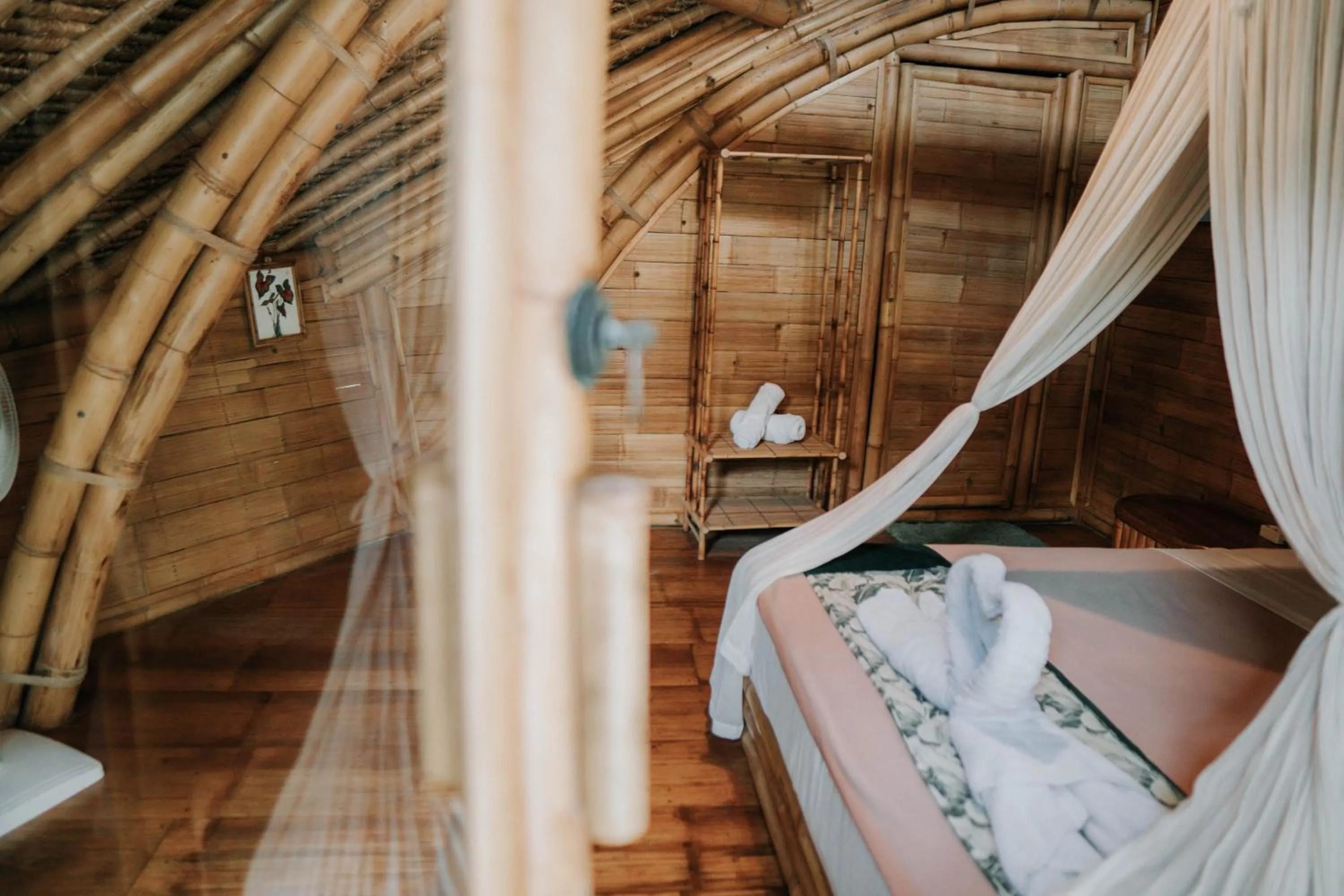 Bed in Sun Sang Eco Retreats