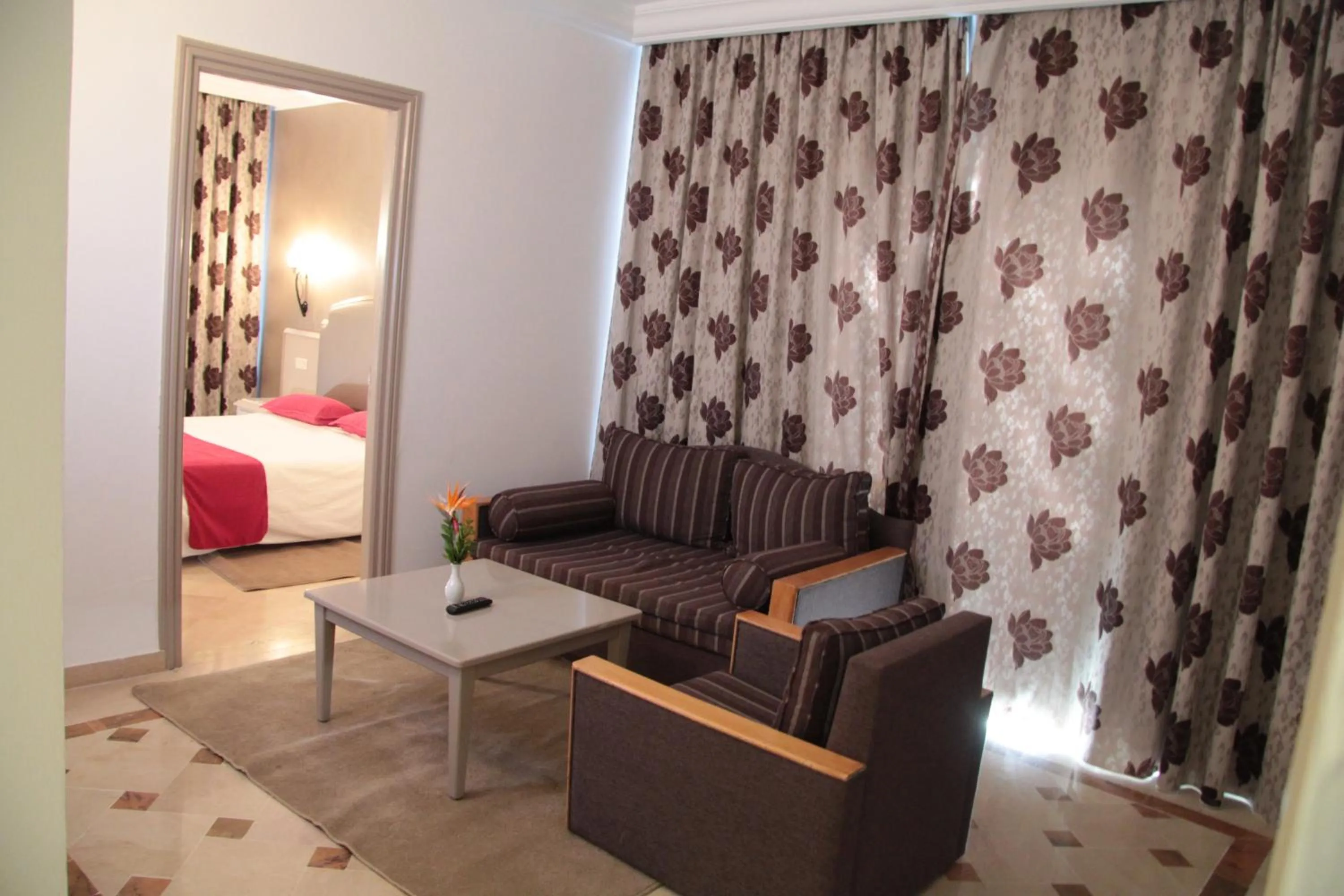 Living room, Bed in El Kantaoui Center