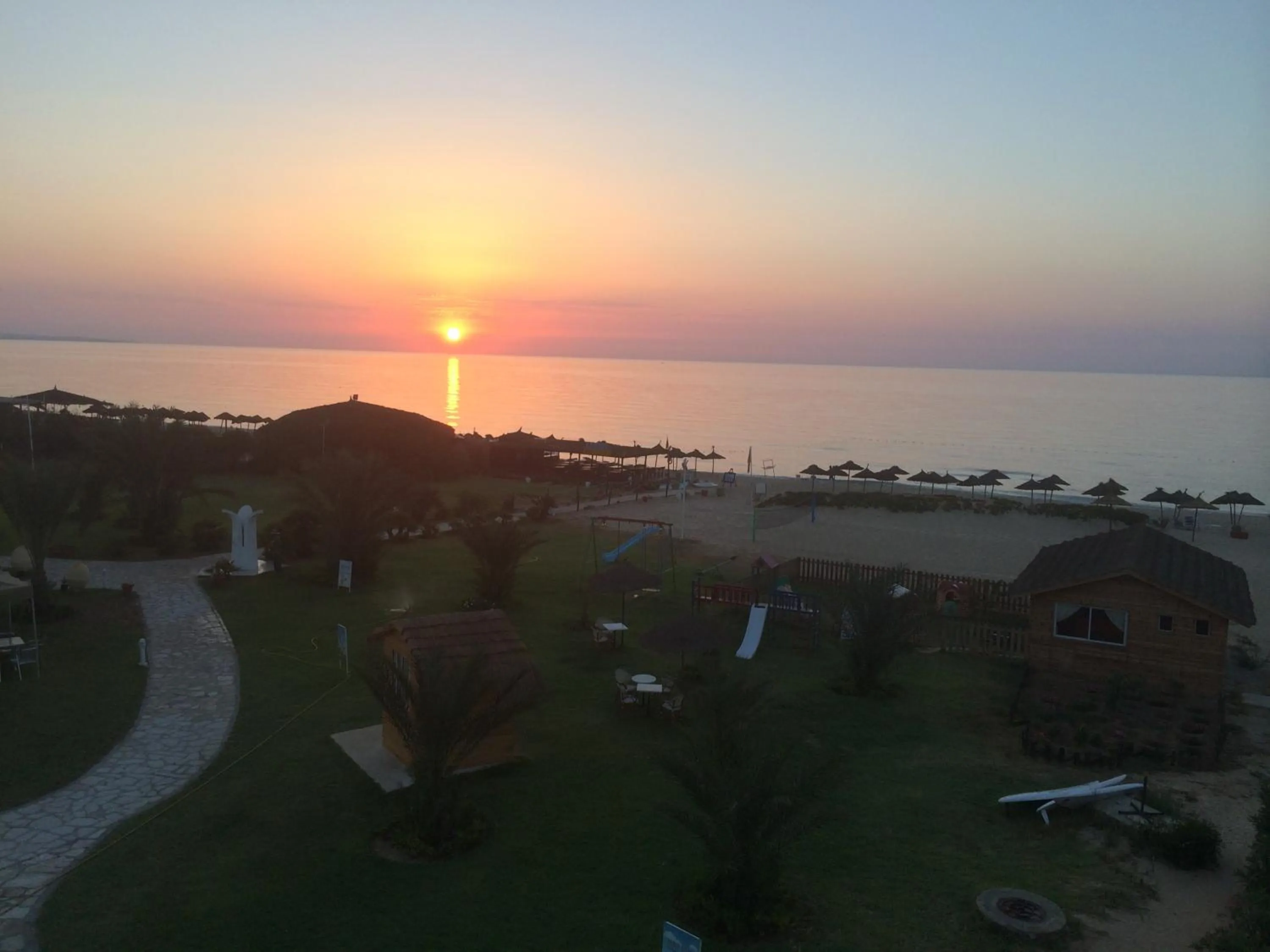 Sea view in Royal Tulip Taj Sultan