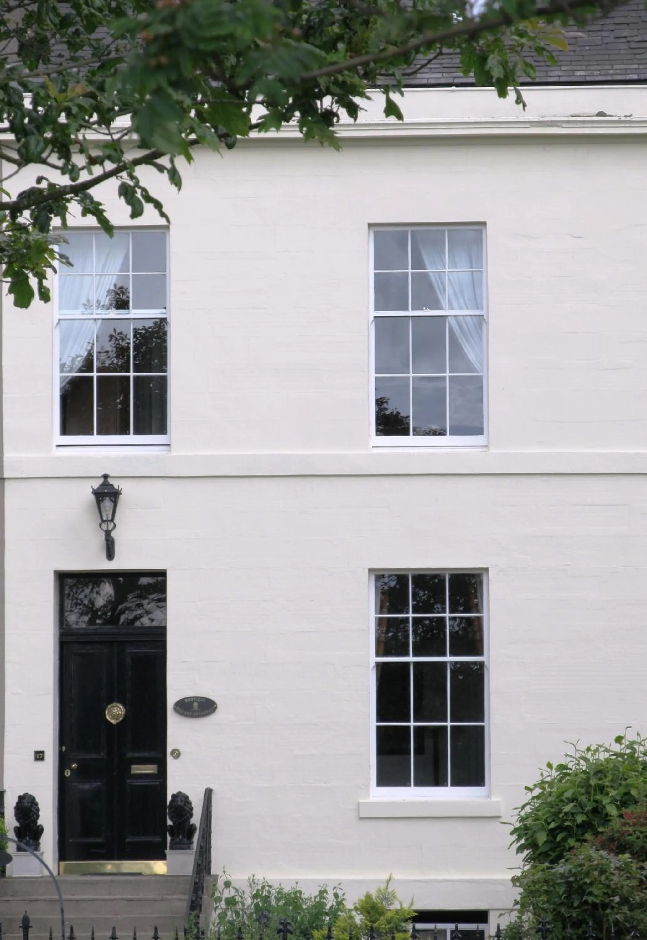 Facade/entrance in The Townhouse