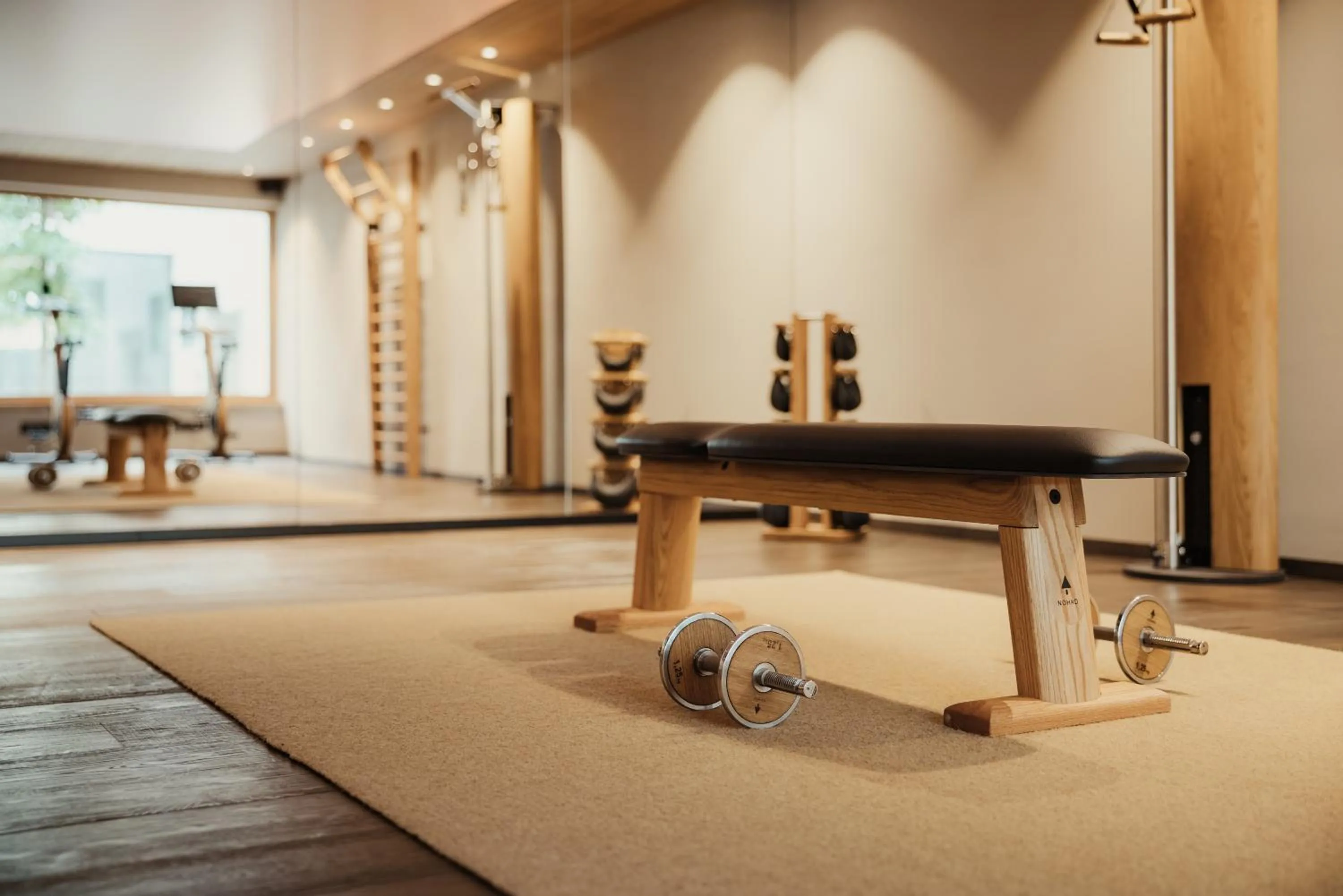 Fitness centre/facilities in Hotel B&B Feldmessner
