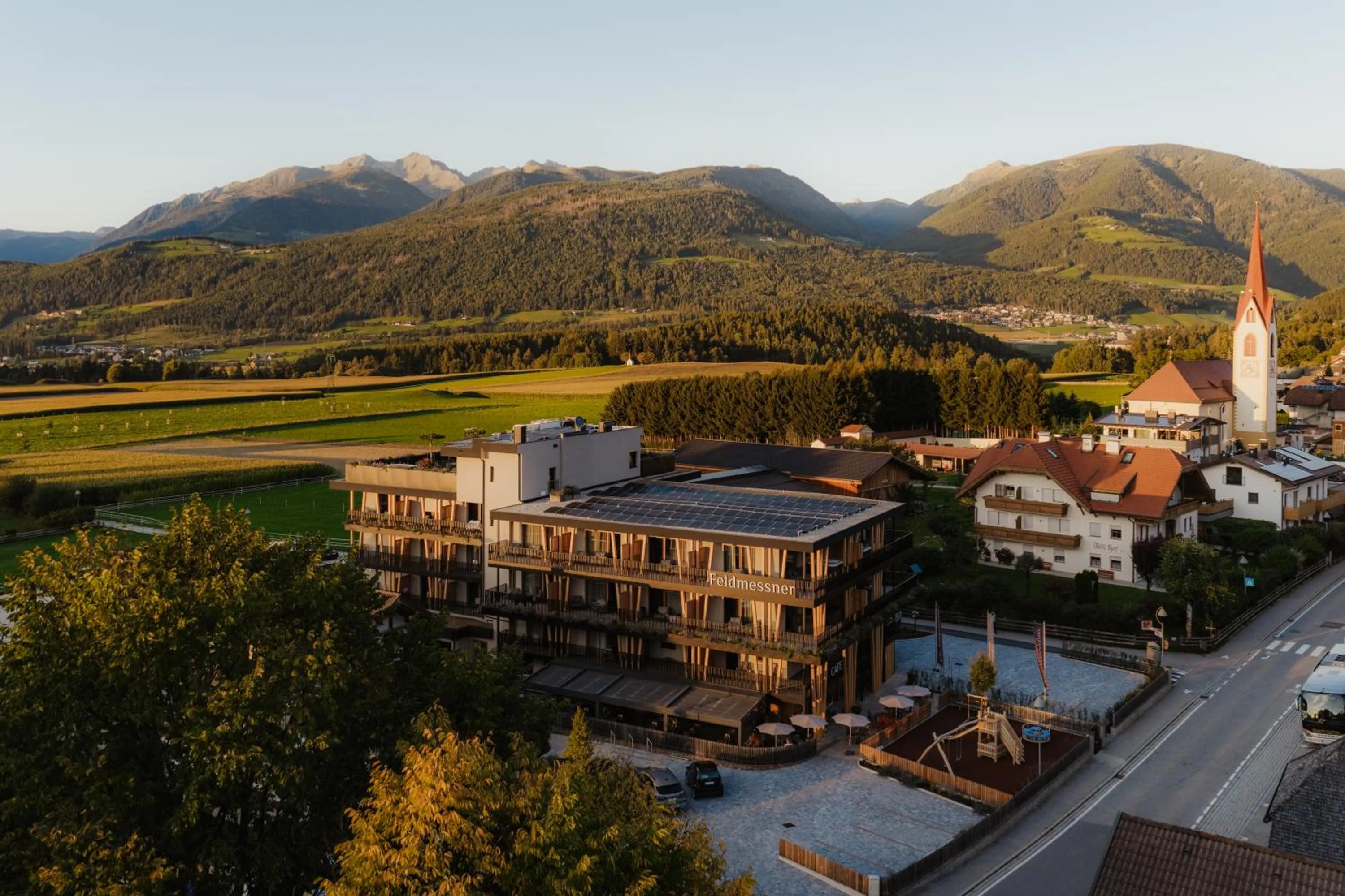 Property building in Hotel B&B Feldmessner