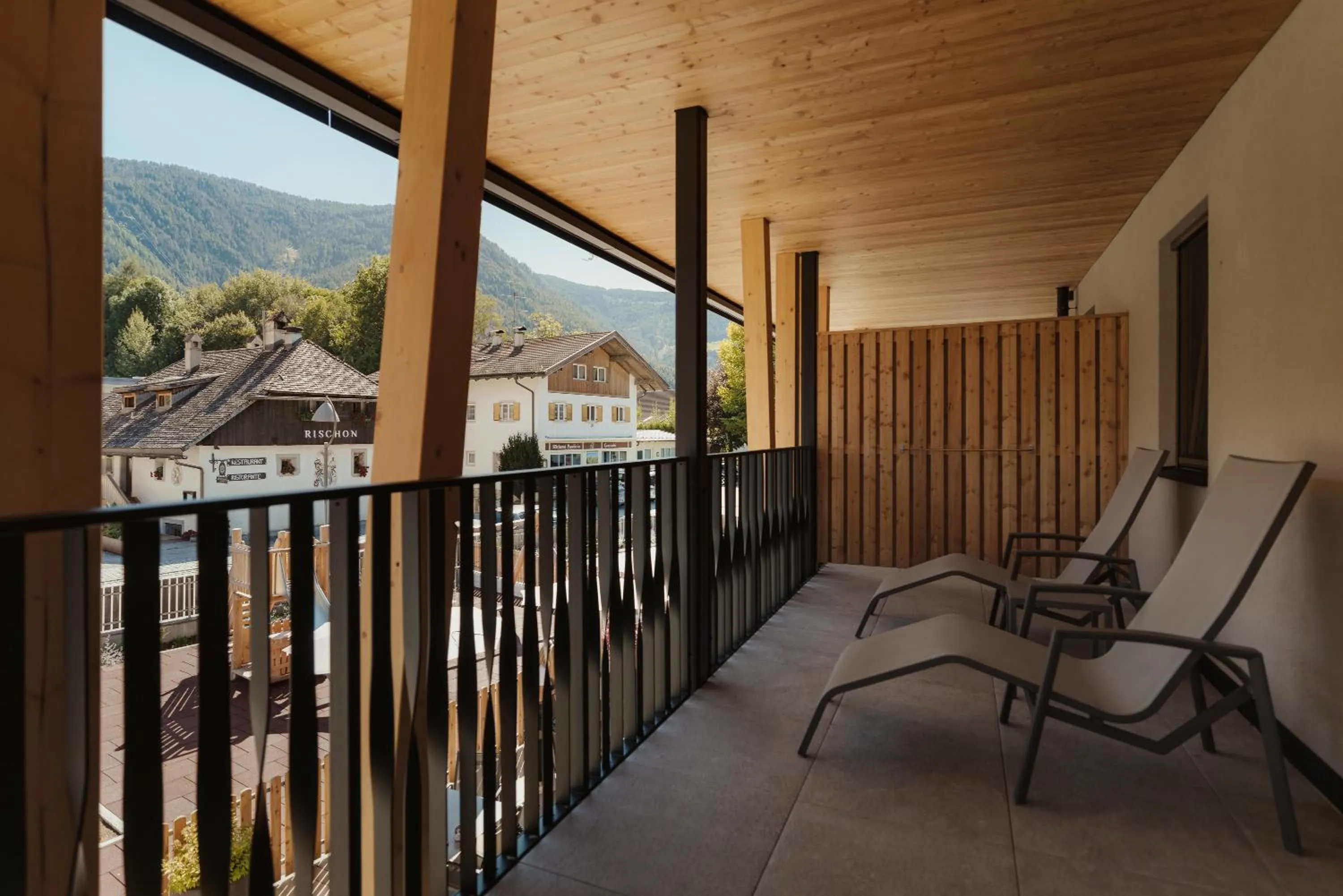 Balcony/Terrace in Hotel B&B Feldmessner