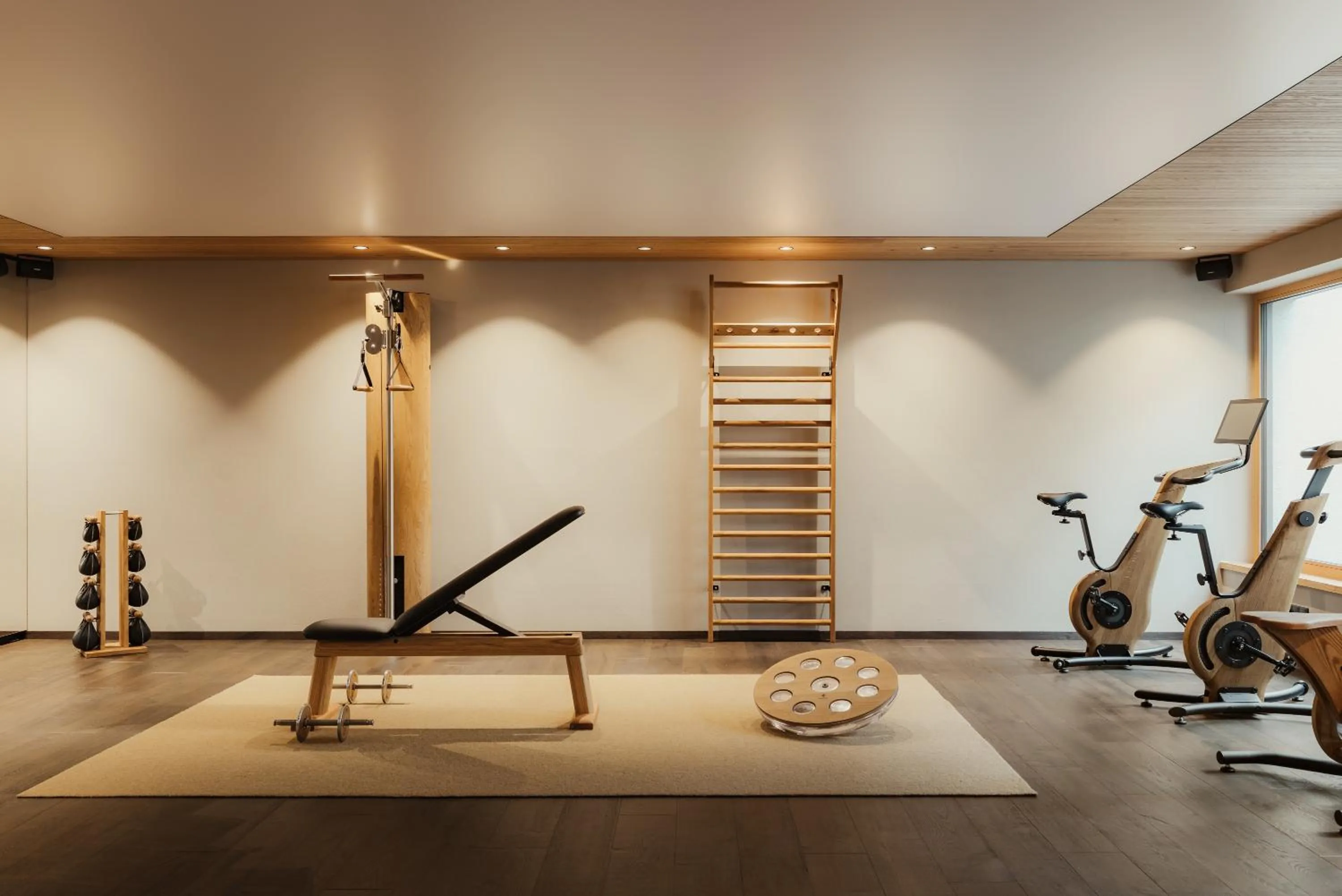 Fitness centre/facilities in Hotel B&B Feldmessner