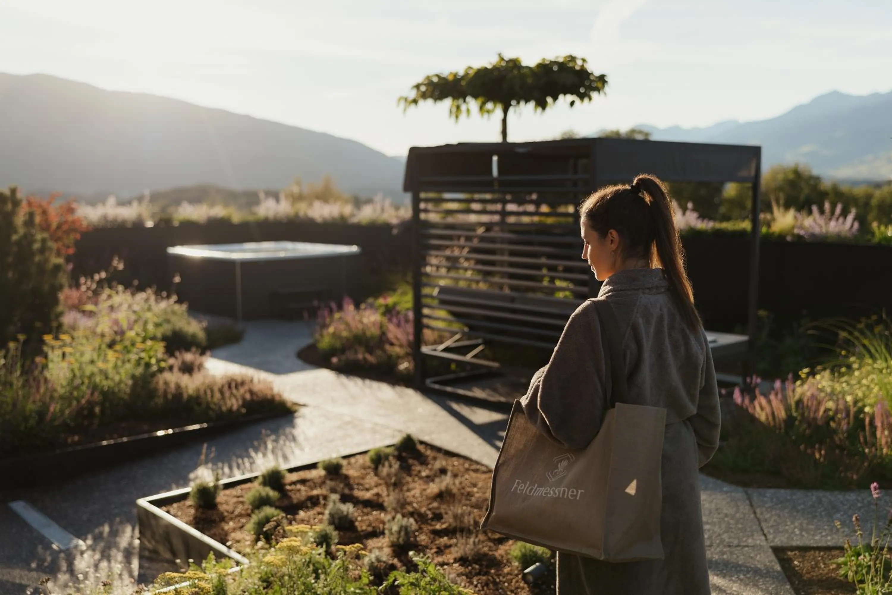Spa and wellness centre/facilities in Hotel B&B Feldmessner