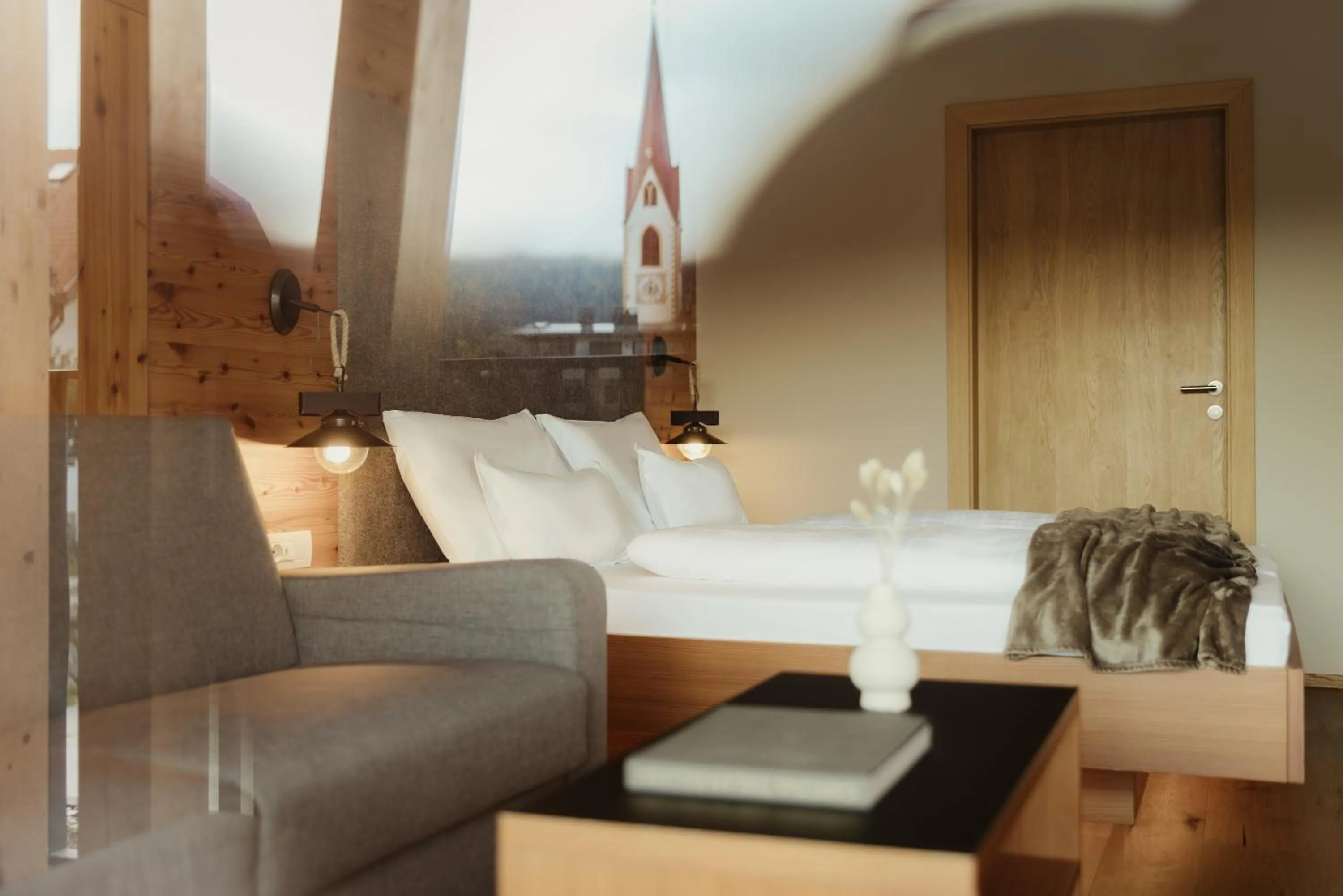 Photo of the whole room, Bed in Hotel B&B Feldmessner