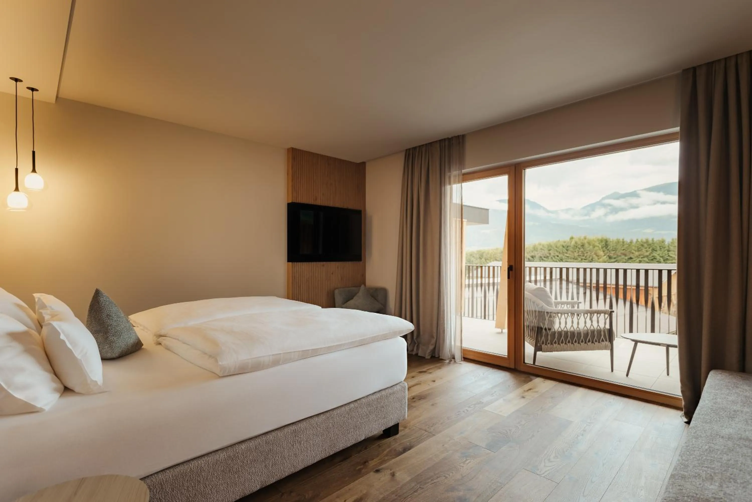 Photo of the whole room, Bed in Hotel B&B Feldmessner