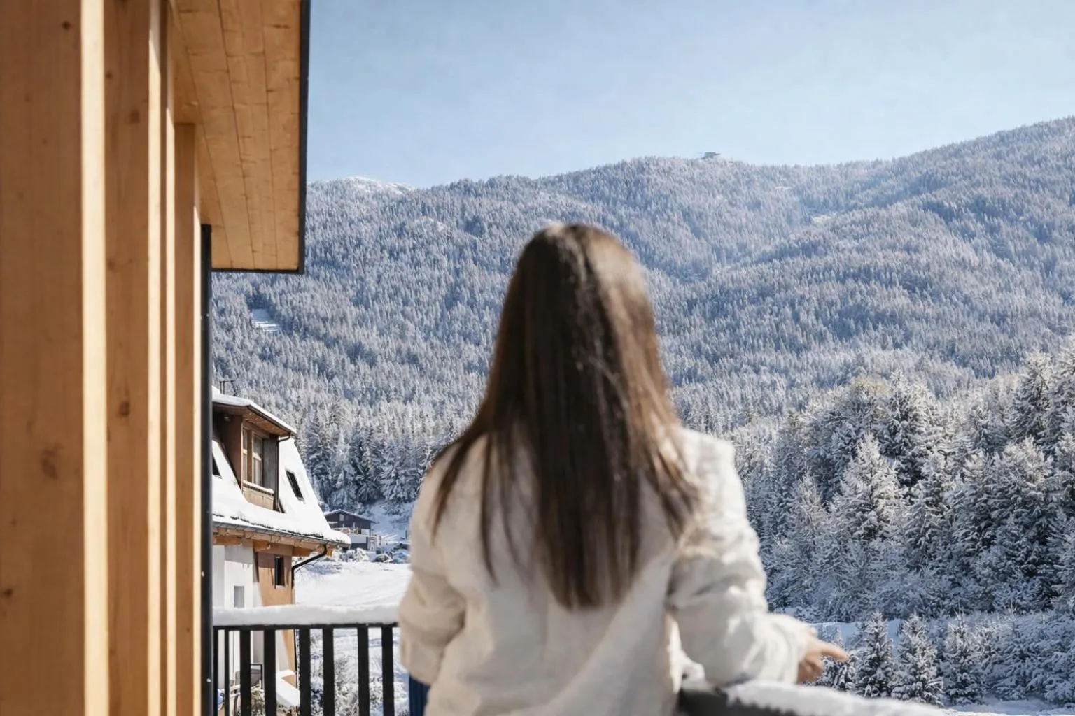 View (from property/room) in Hotel B&B Feldmessner