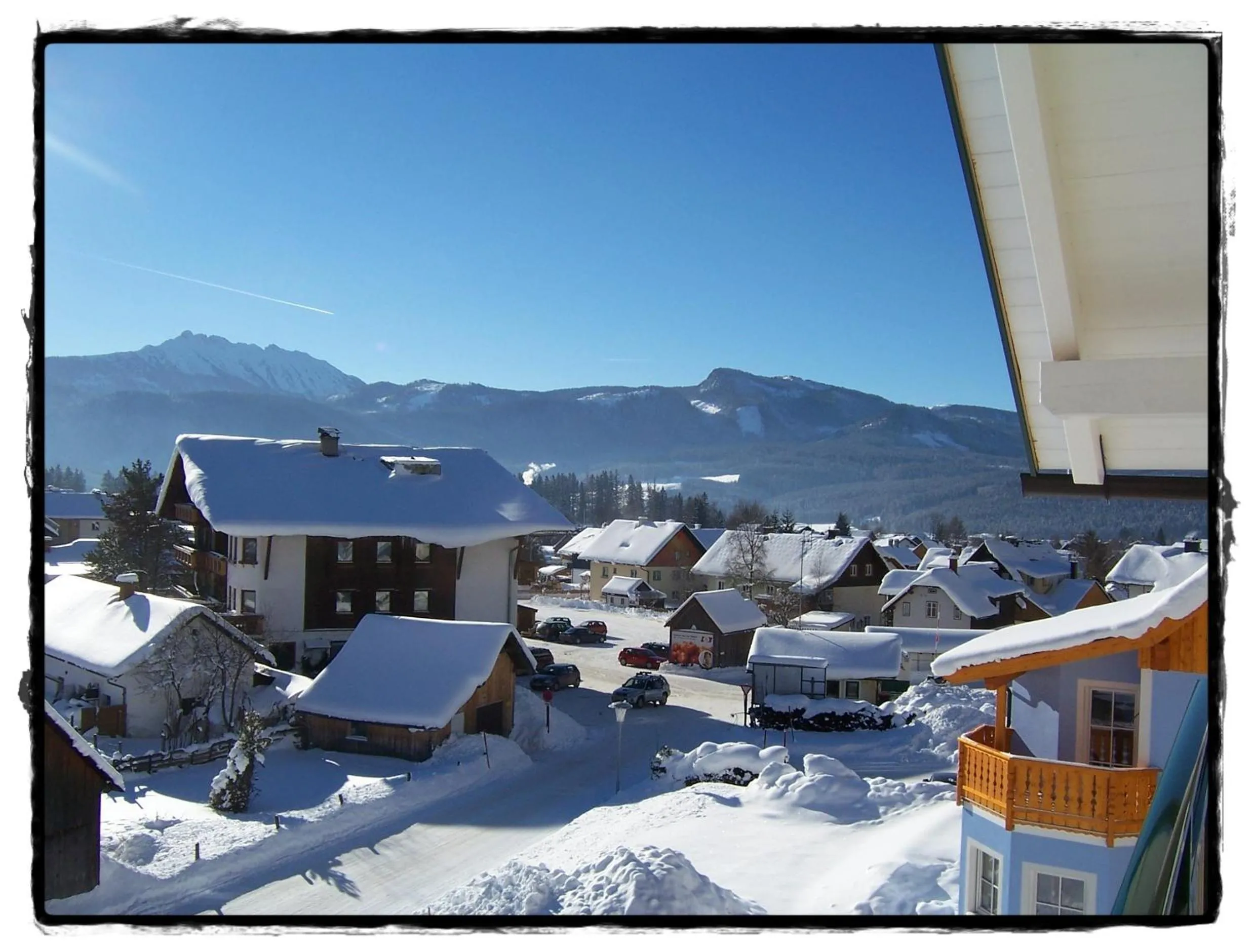 View (from property/room) in Landhaus Jasmin - Apartment Untergeschoß