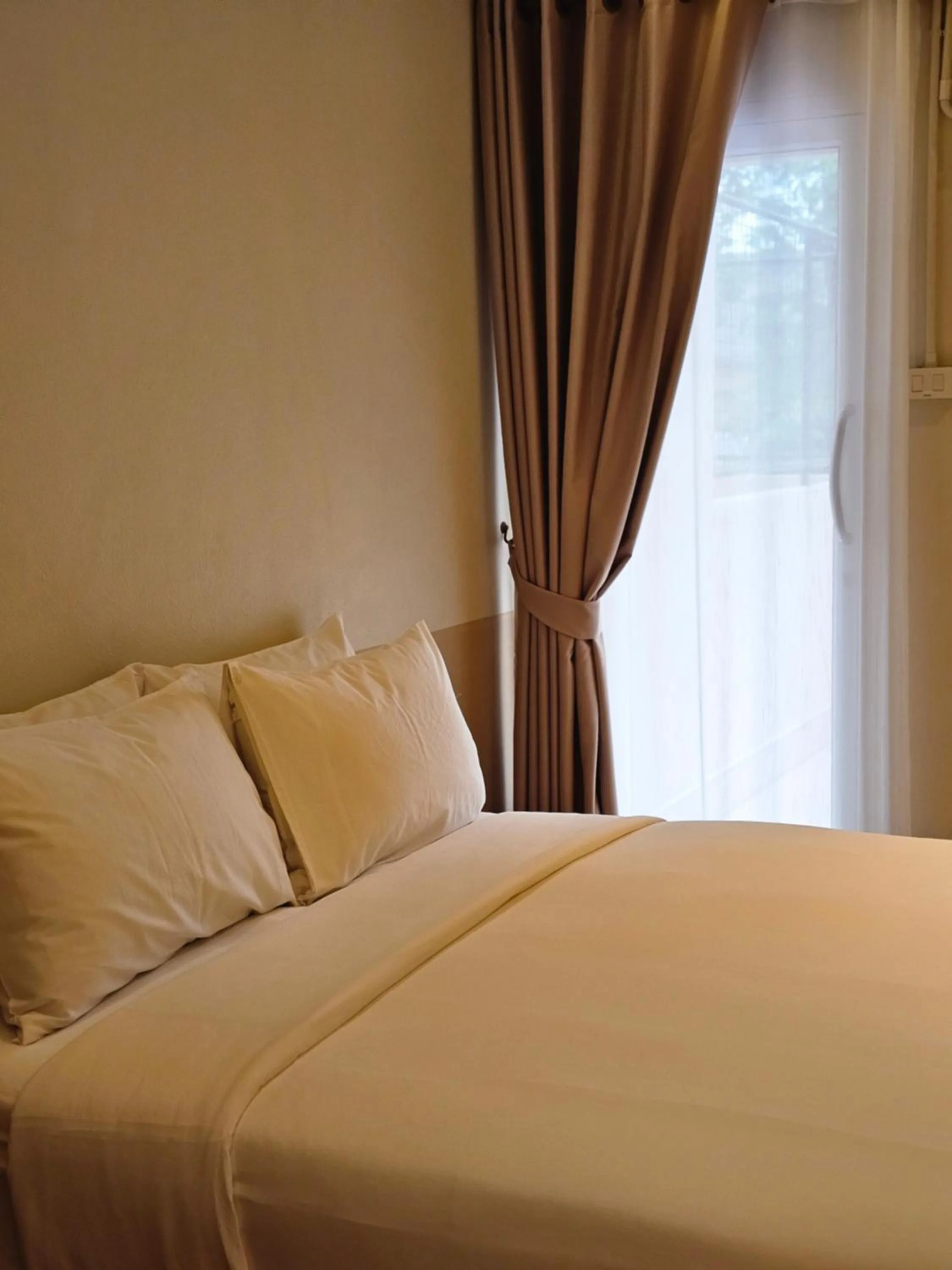 Bed in Get GuestHouse 2 ( Sangsri soi 4)