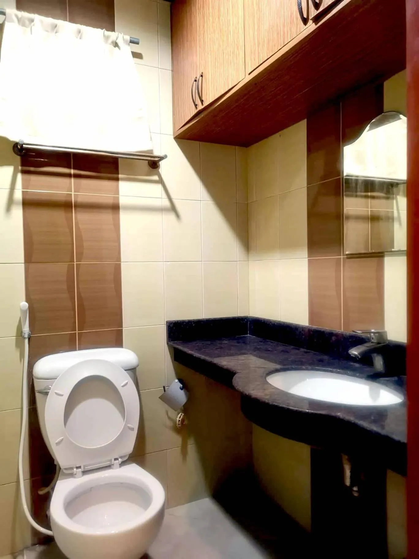 Bathroom in Connecting Flight Mactan Cebu Hostel