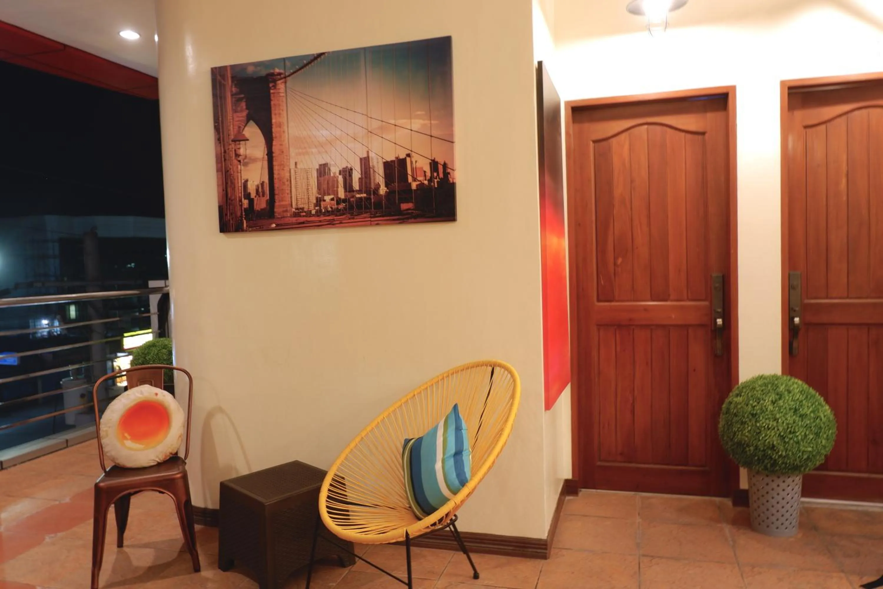 Living room in Connecting Flight Mactan Cebu Hostel