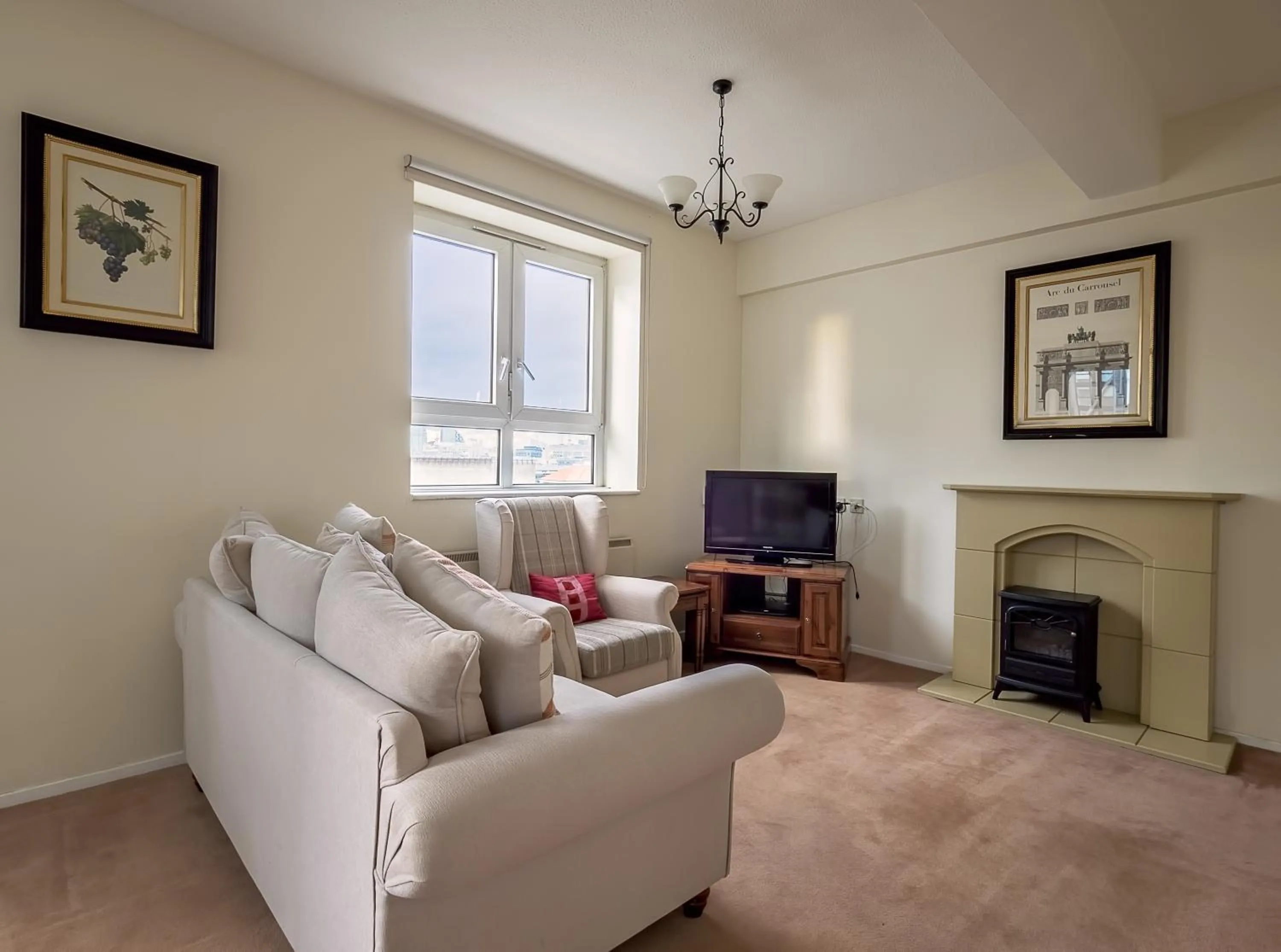 Living room in LSE Bankside House