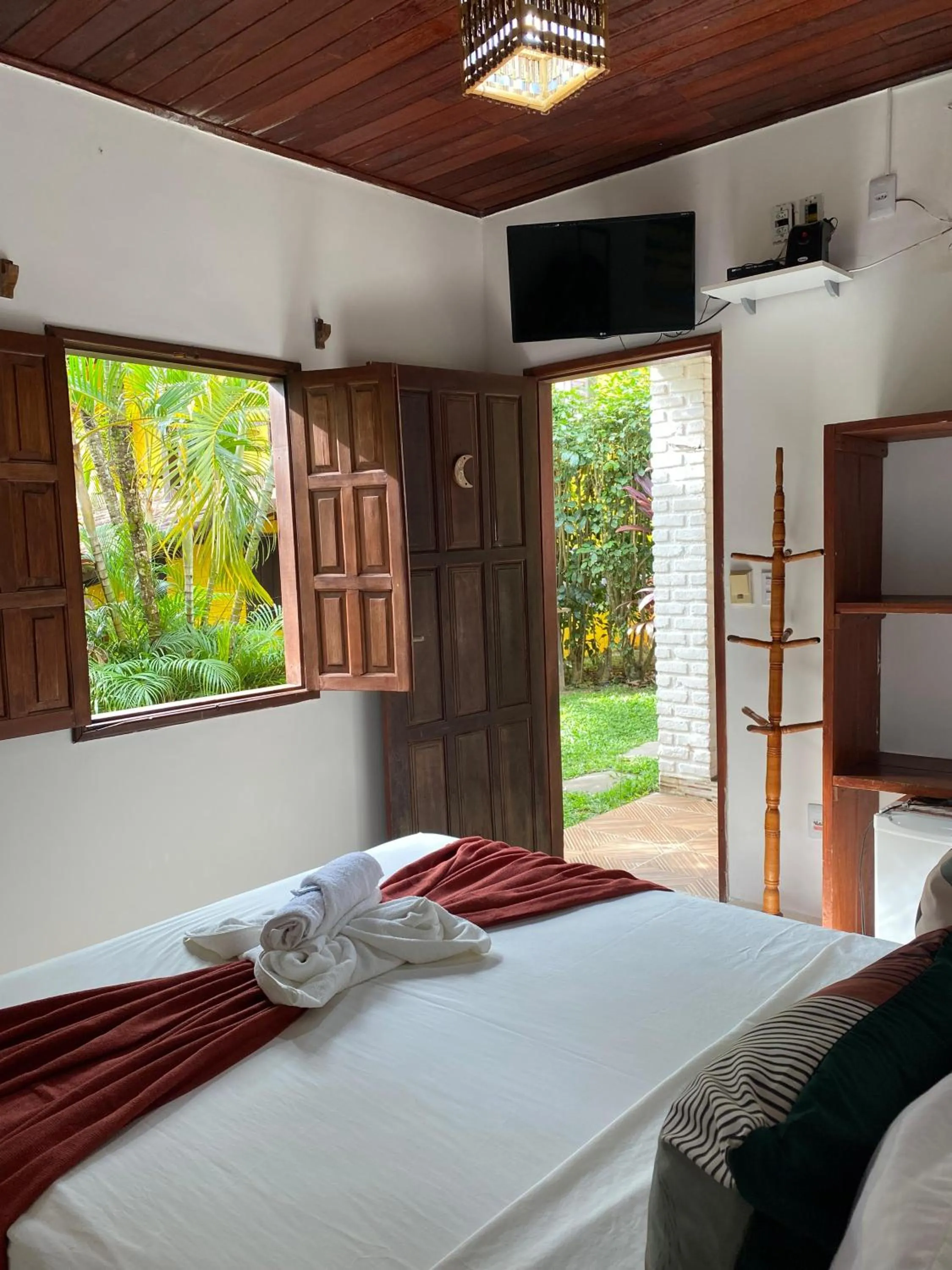 Bed in Pousada Arraial Lua Crescente