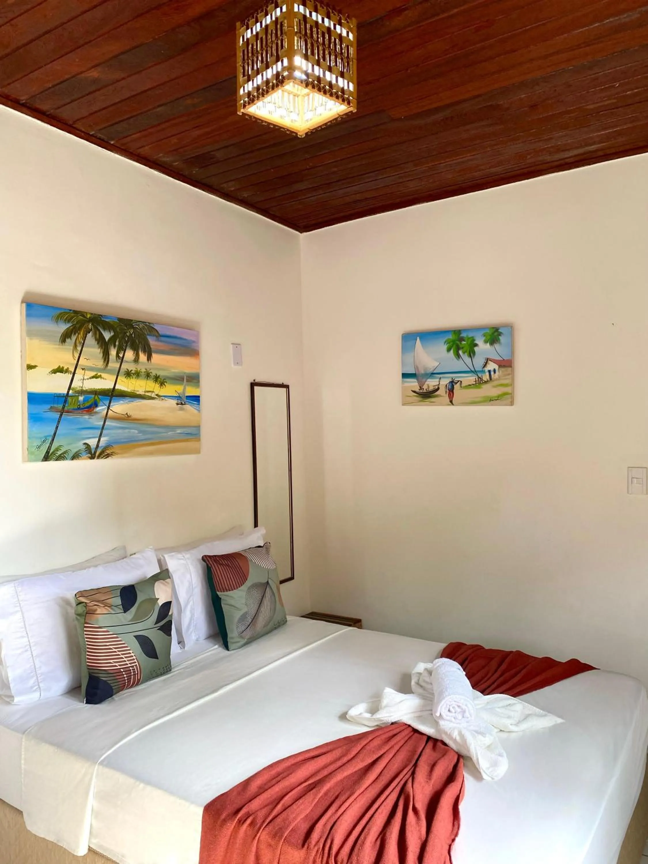 Bed in Pousada Arraial Lua Crescente
