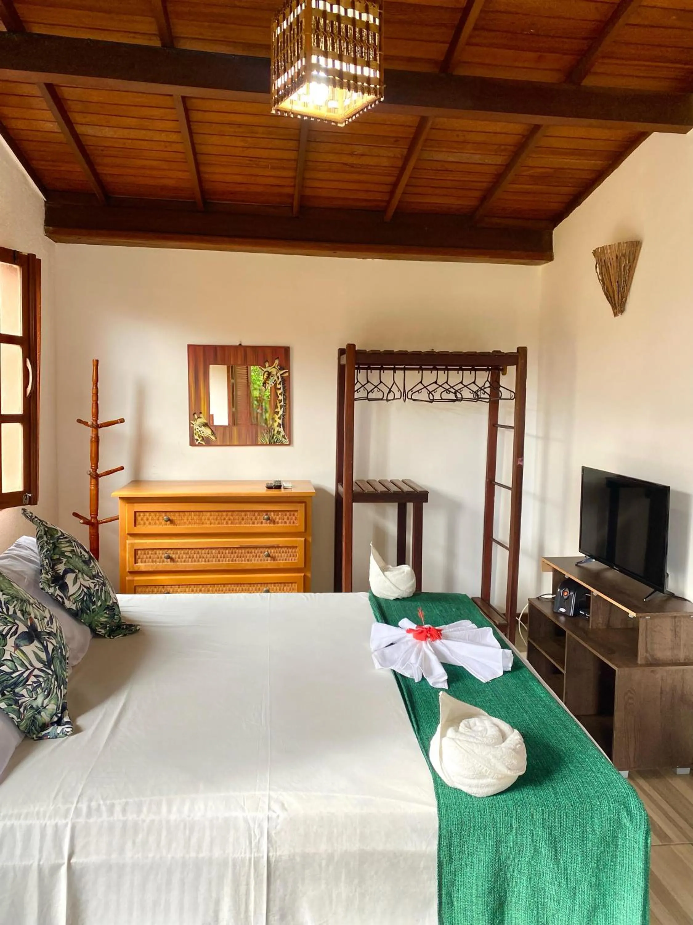 Bed in Pousada Arraial Lua Crescente