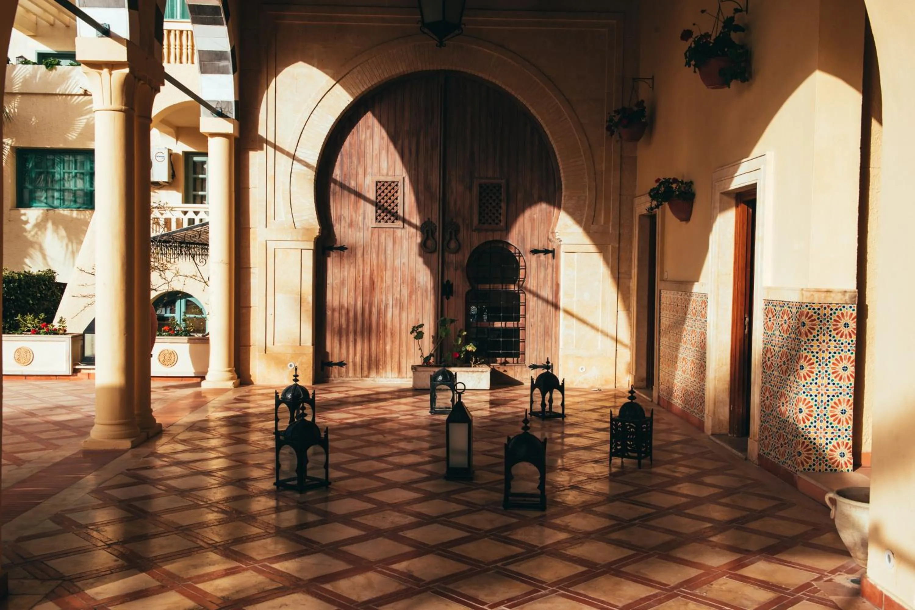 Patio in Carthage Thalasso Resort