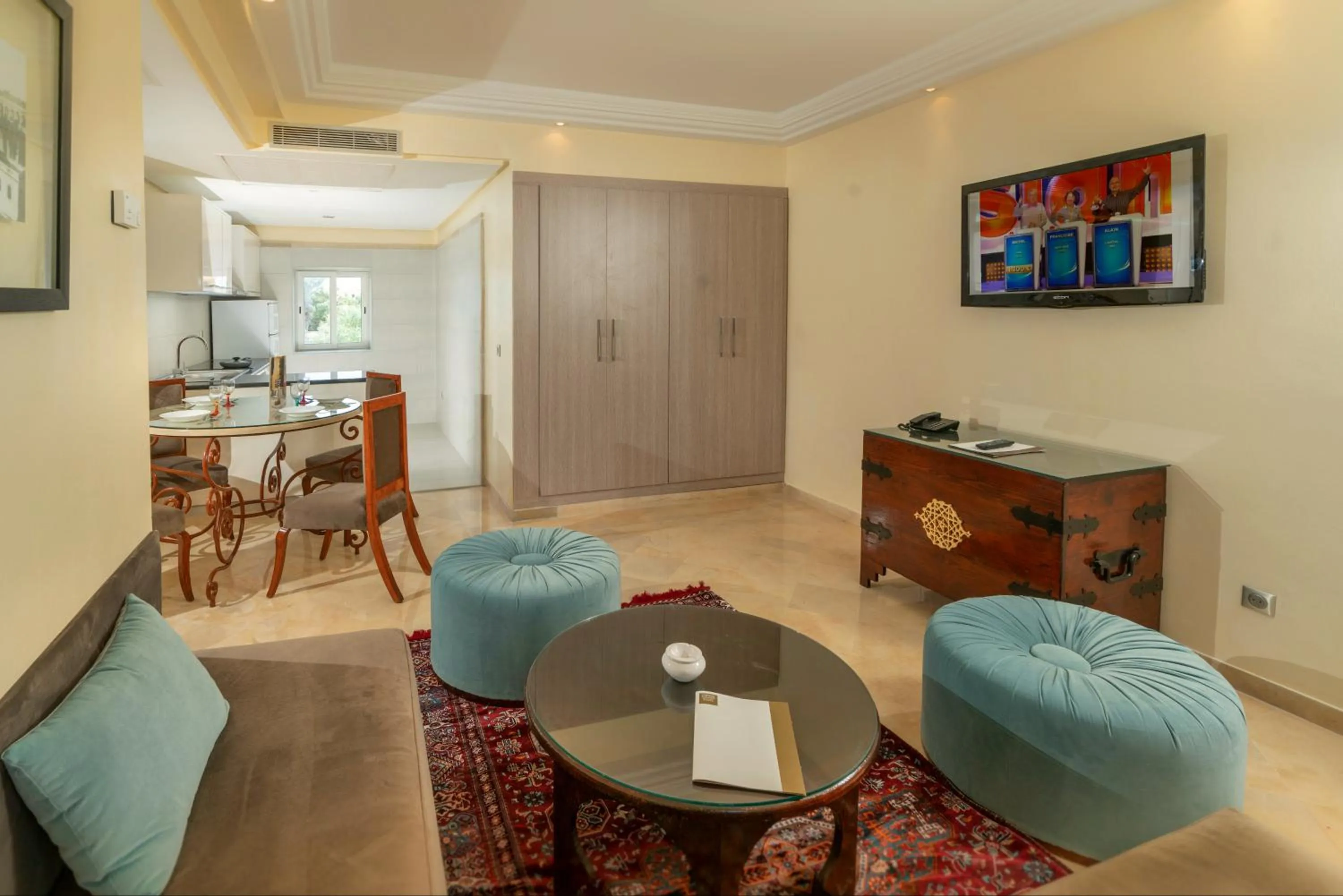 Living room in Carthage Thalasso Resort