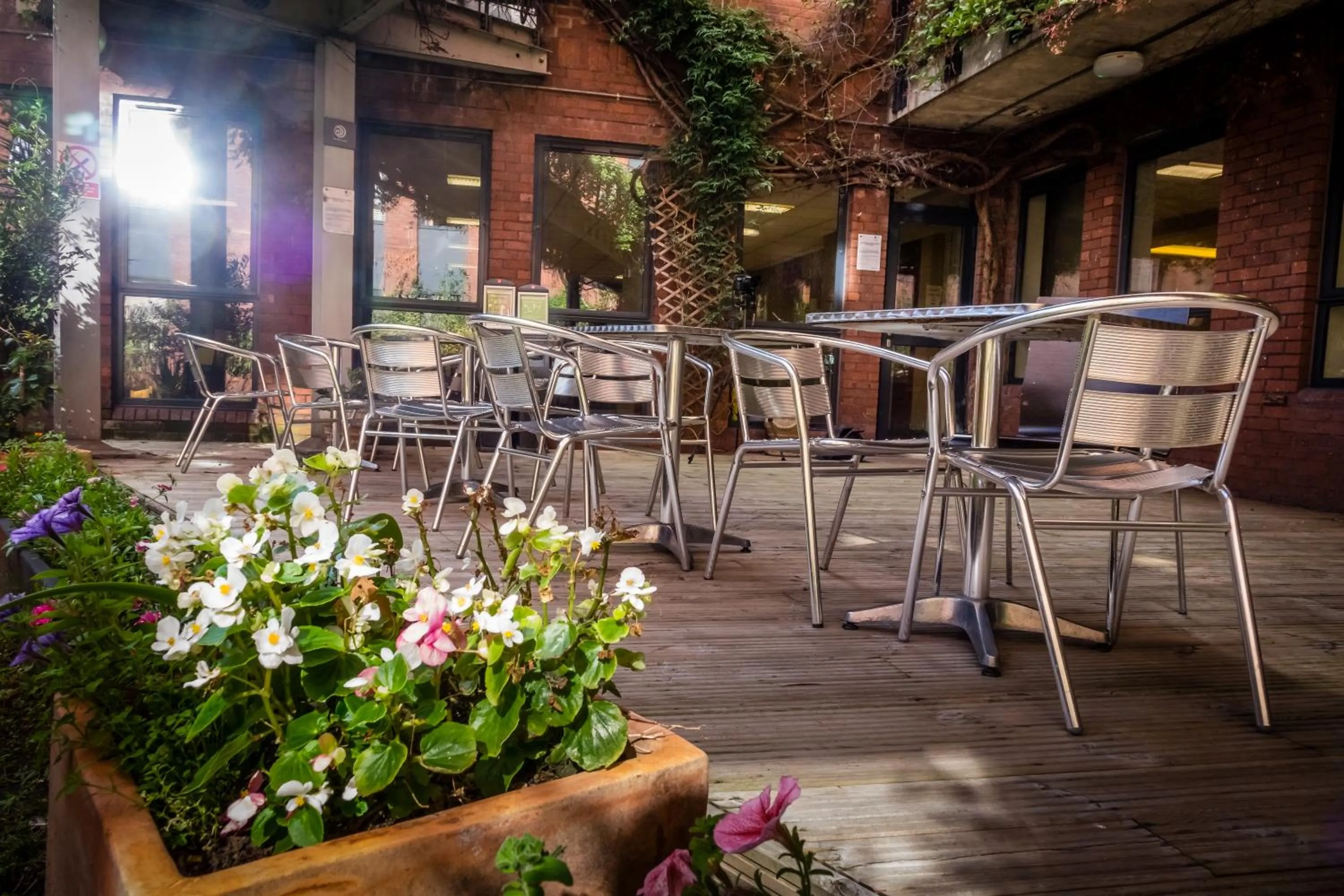 Garden in LSE Rosebery Hall