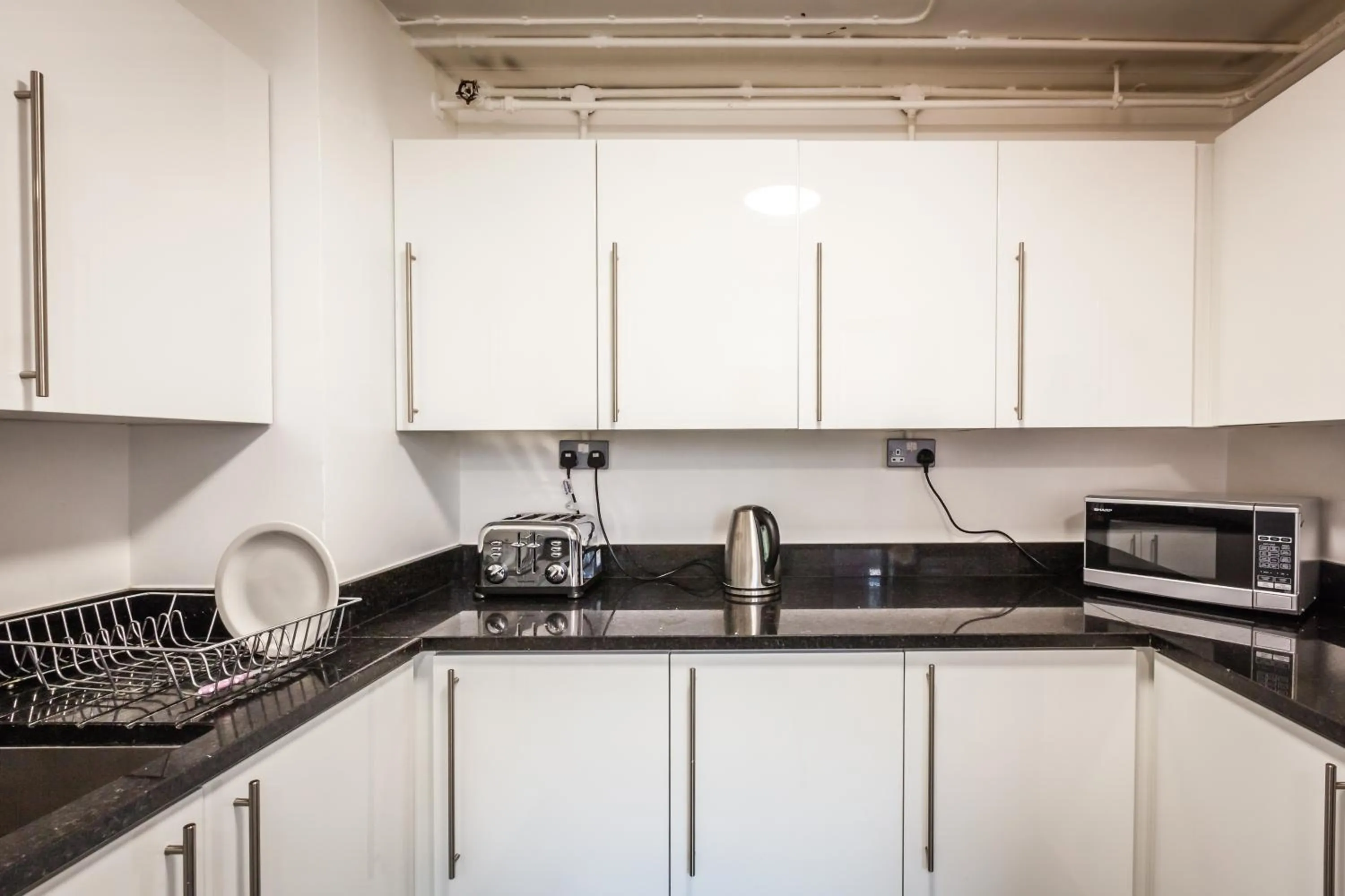 Communal kitchen in LSE Rosebery Hall