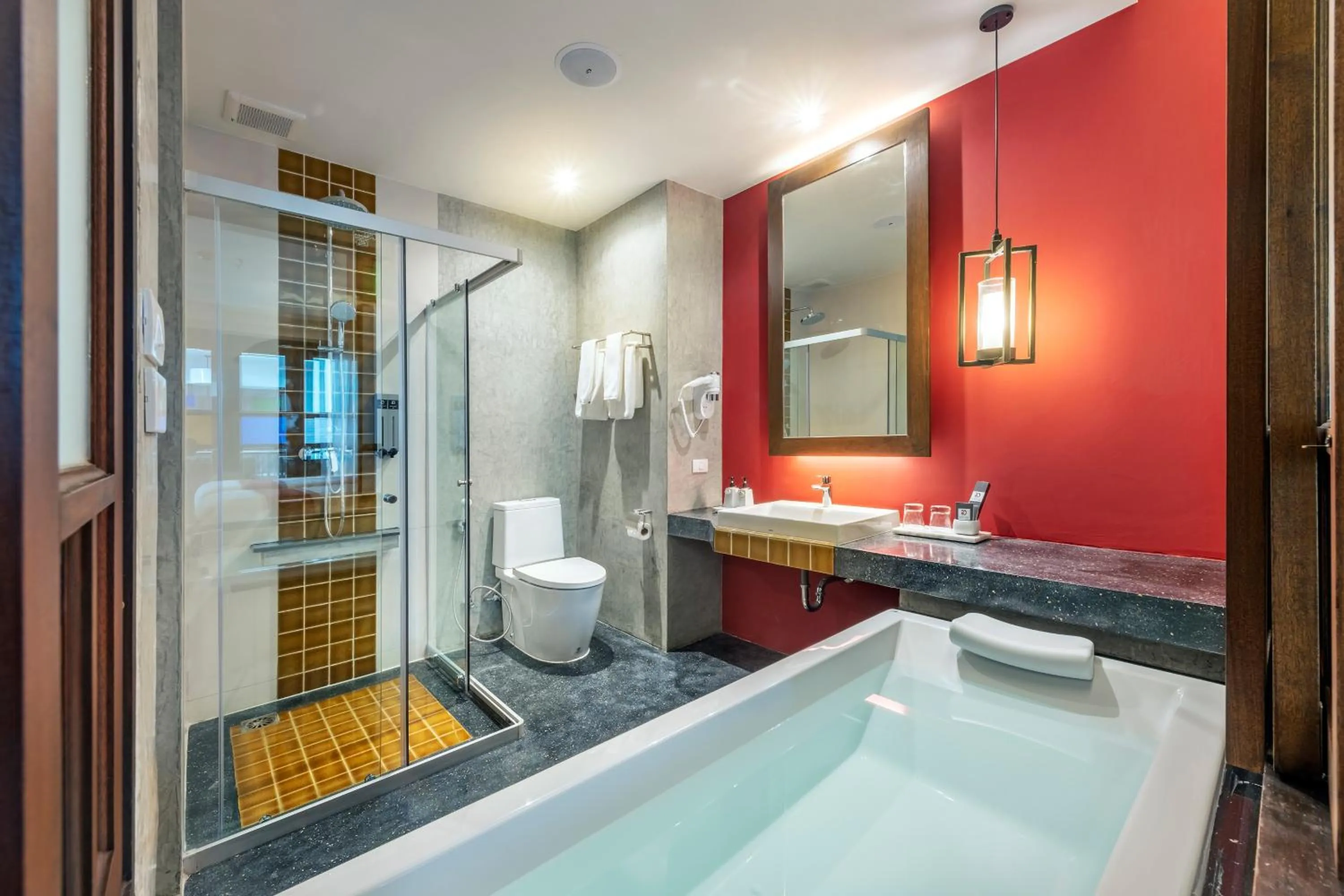 Bathroom in Monkham Village Hat Yai