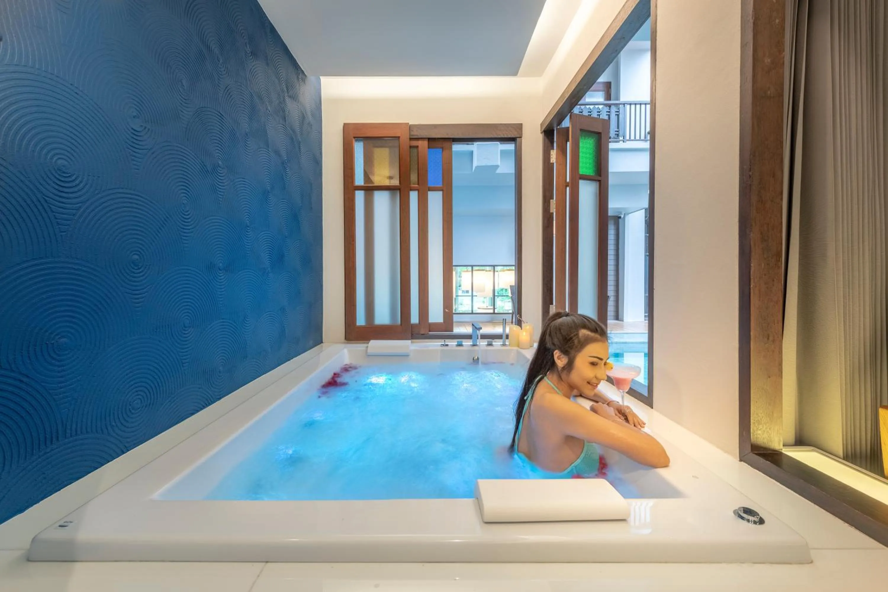 Bathroom in Monkham Village Hat Yai