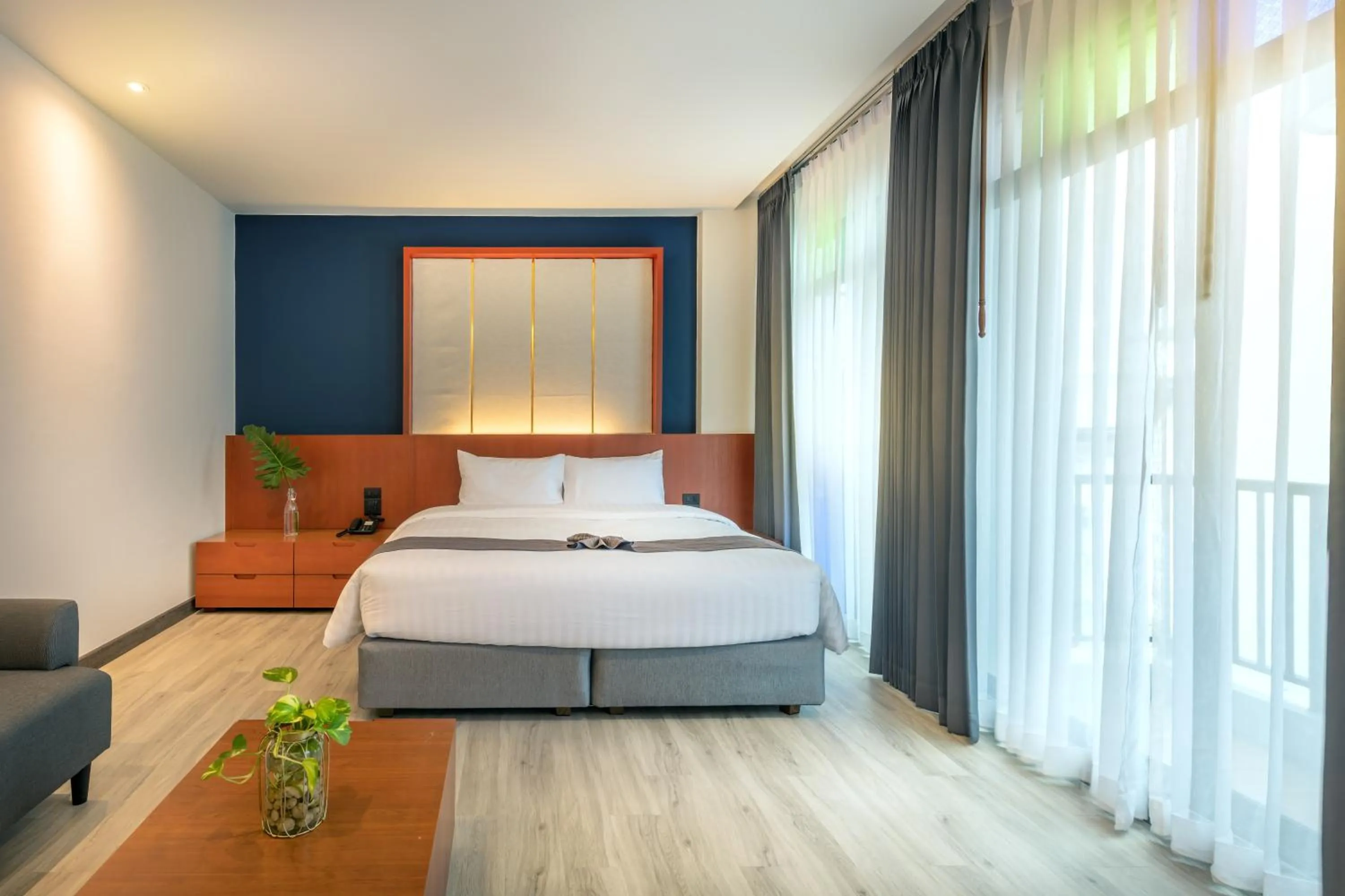 Bedroom, Bed in Monkham Village Hat Yai