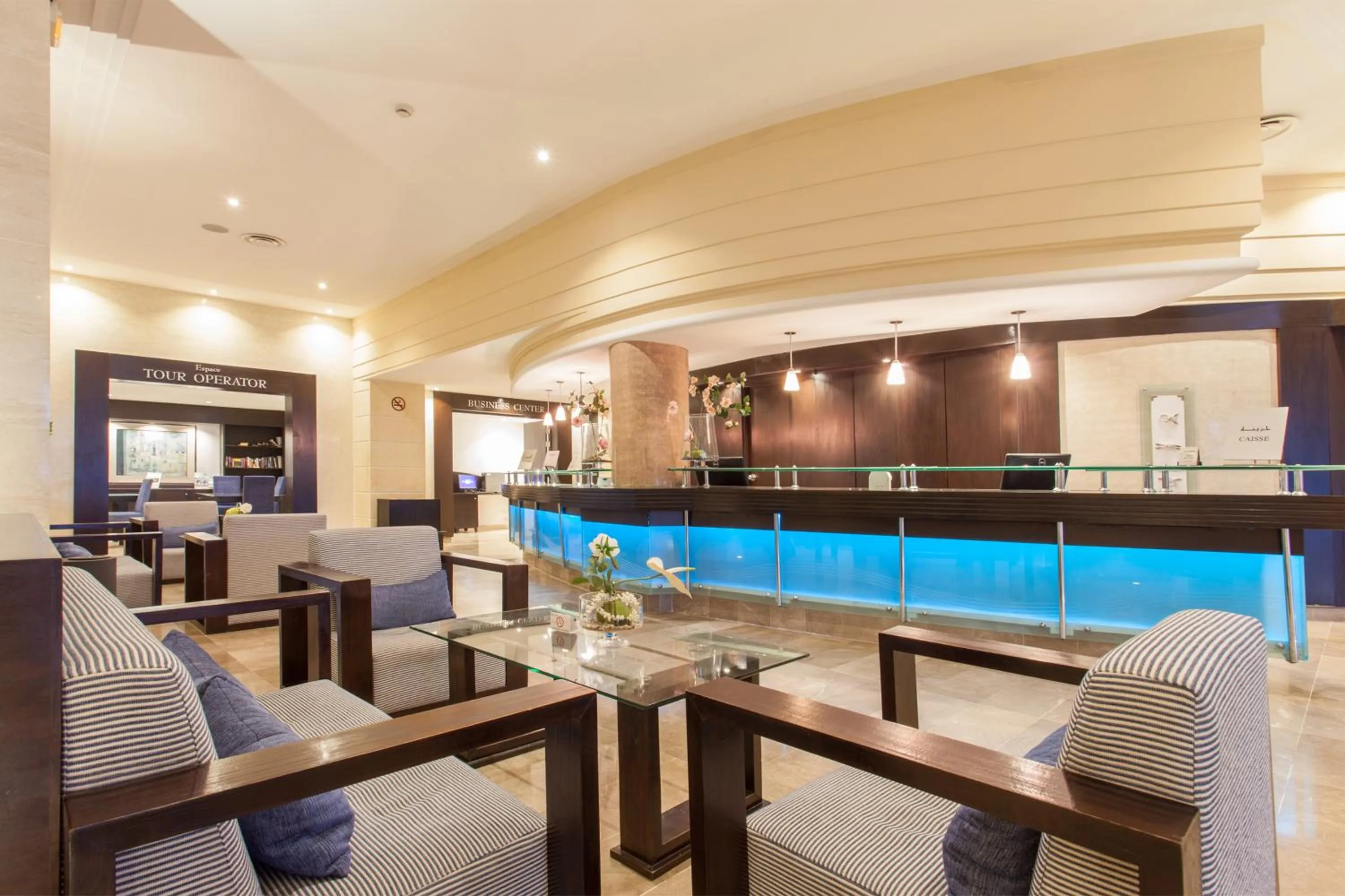 Lobby or reception in Le Sultan